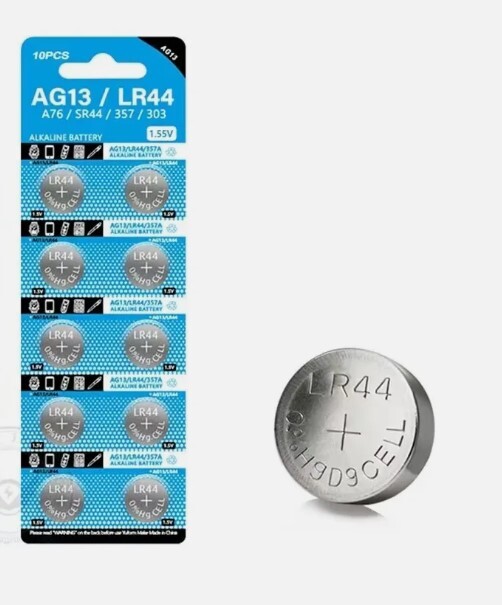 10-50Pcs AG13 LR44 A76 357 357A LR1154 SR1154 SR44 1.5V Button Battery Coin Cell
