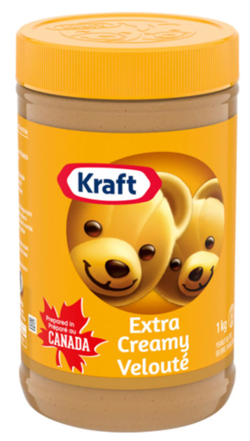Kraft Peanut Butter Extra Creamy 1kg (3 Pack)