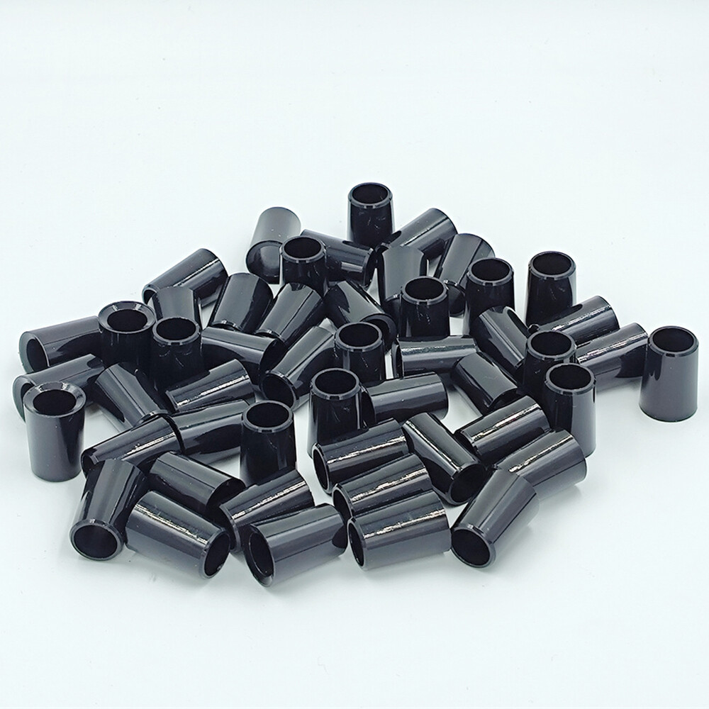 50-500PC Golf Ferrules .355 .87" .530OD For Tapered Tip Iron Shaft Black Lot