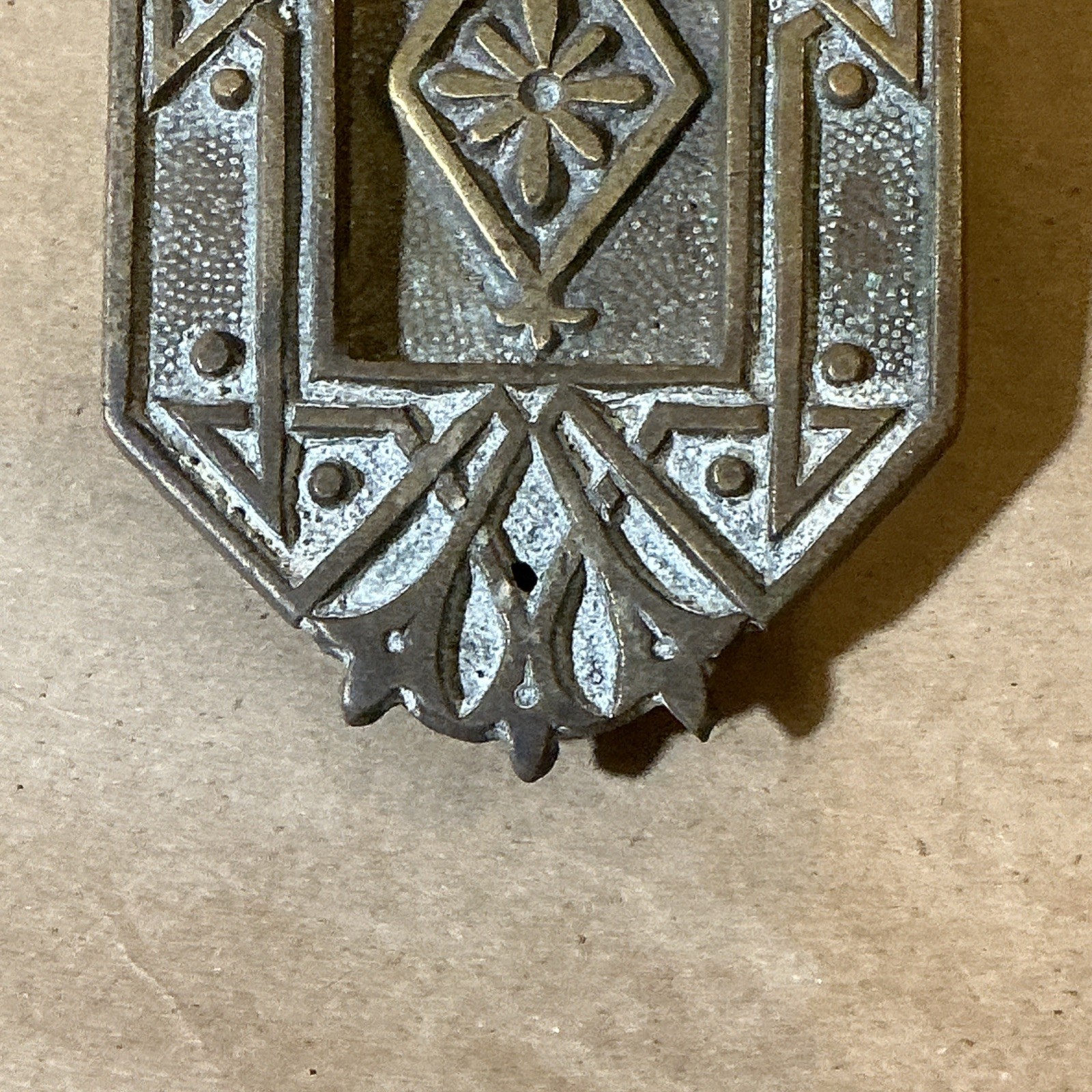 Antique Brass Letter Slot As Is INV-JDH12