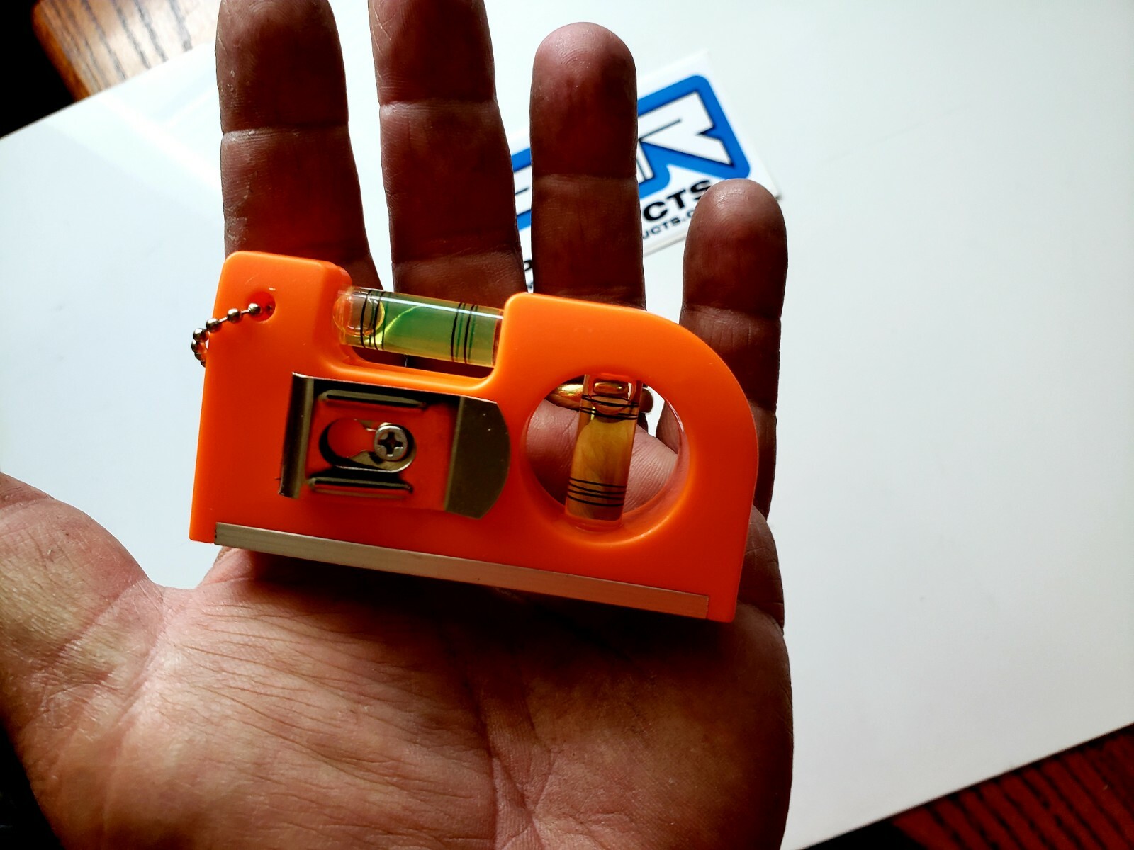 Premium Magnetic Small Pocket Level Tool with Two Bubble Spirit Leveler Metal TV