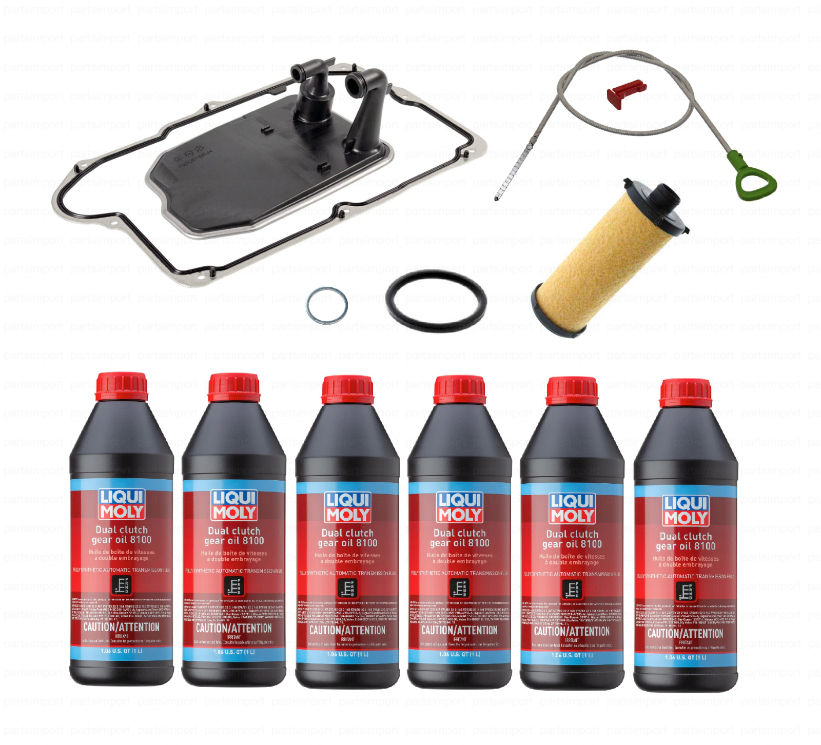 Auto Transmission DCT Service Kit 6L Fluid + Filters for Mercedes CLA250 GLA250