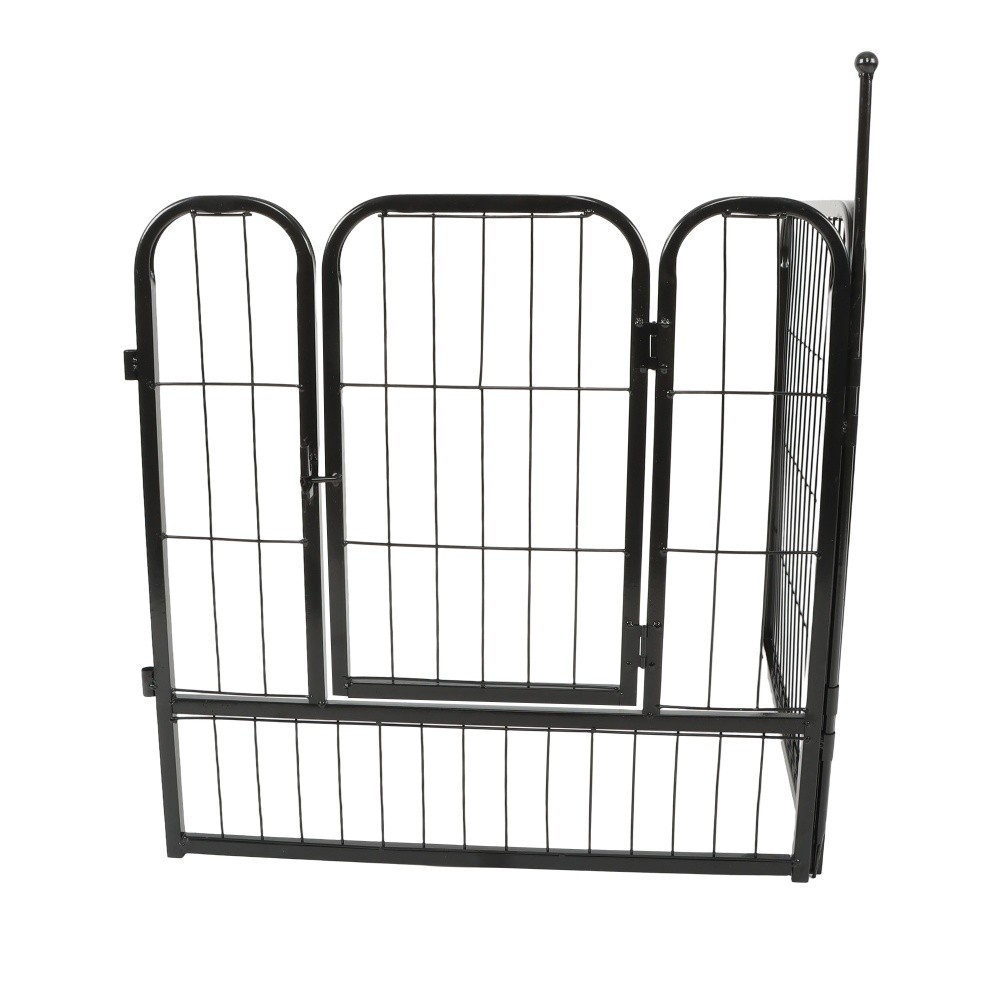 Dog Playpen 24 Inch 16 Panels Heavy Duty Metal Pet Exercise Pen Indoor Outdoor