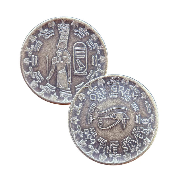 10 Gram Combo Lot - 5 Gram MONARCH Silver Eagle Bar and 5-One Gram Rounds/Bars