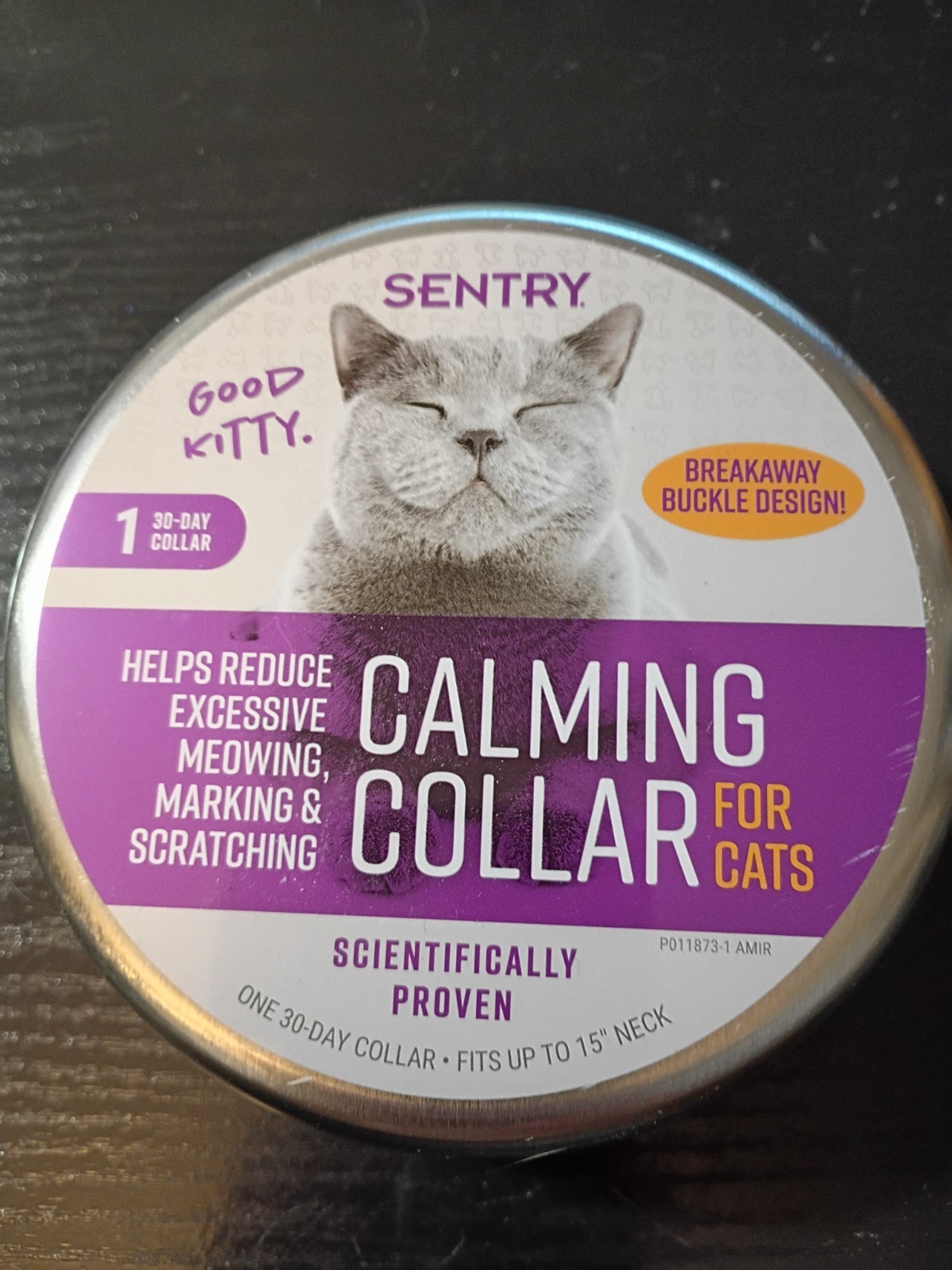 Sentry Cats Calming Collar. Helps Reduce Excessive Meowing, Marking & Scratching