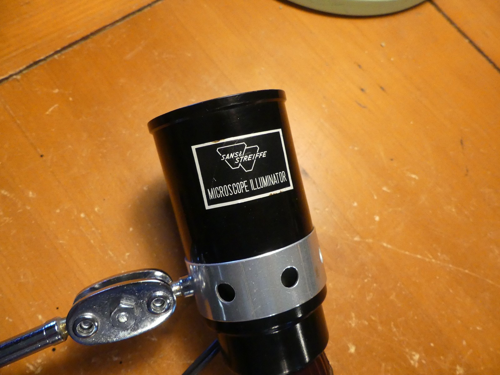 Vintage Sans & Streiffe Microscope Illuminator Light – Japan Bakelite Lamp Stand