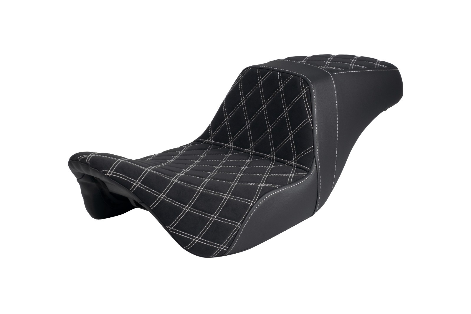 Odyssey Harley-Davidson Suede Seat 2018–23 Road Glide w/Gray Stitching US Stock