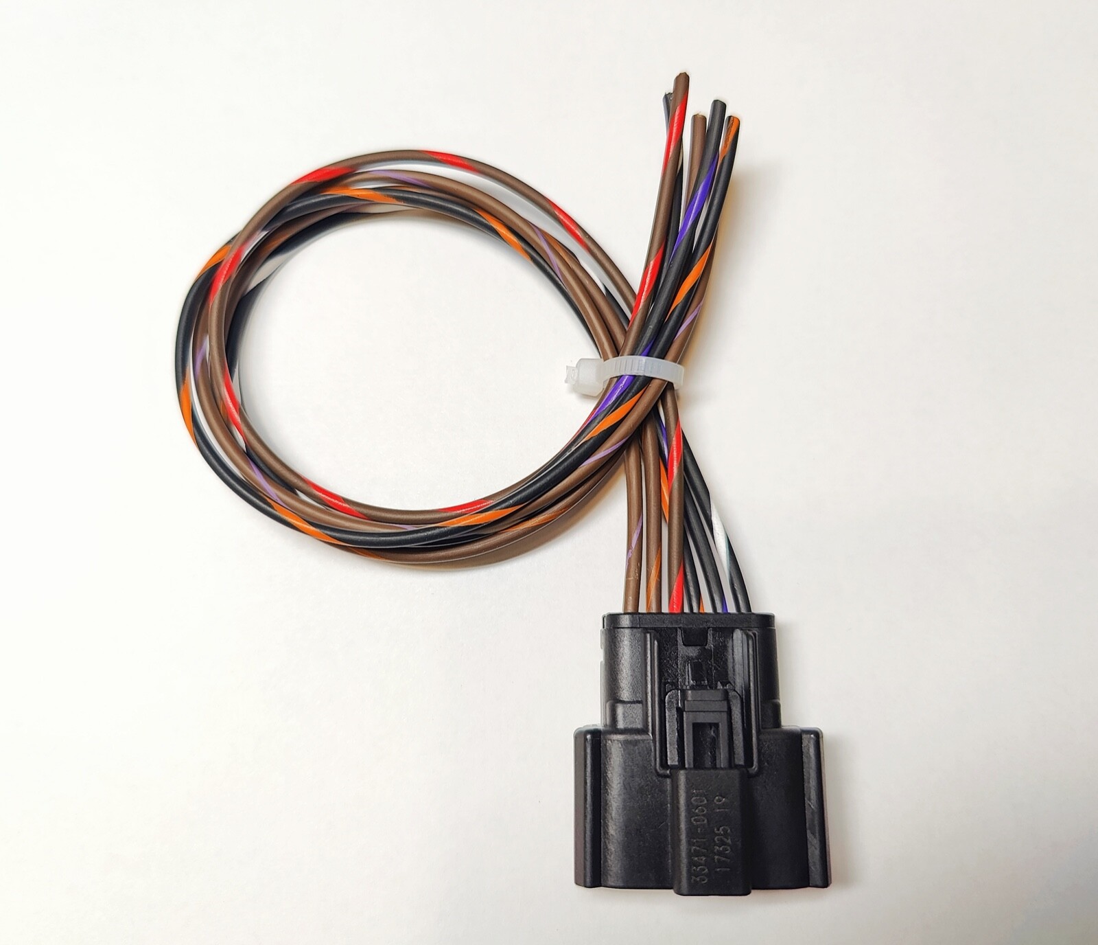 HARLEY DAVIDSON PRE-WIRED THROTTLE BODY 6 PIN CONTROL ACTUATOR CONNECTOR PLUG