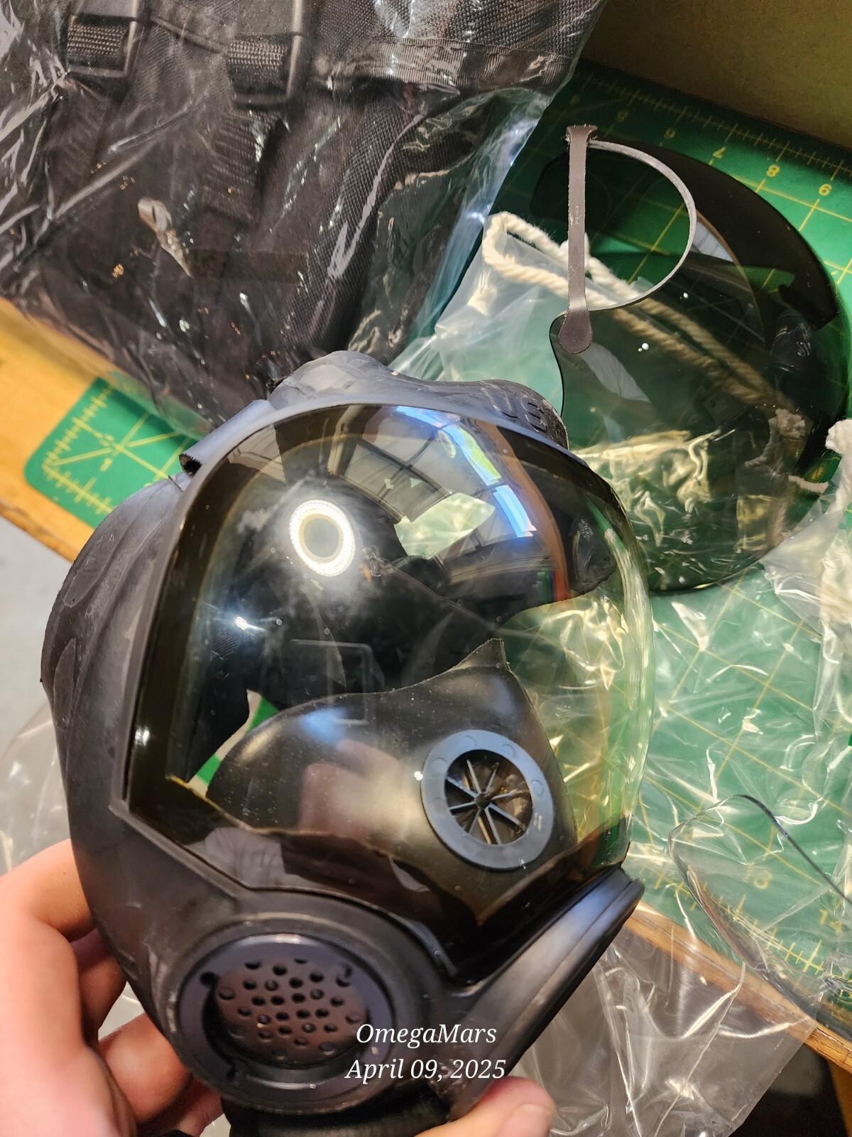 MSA Millennium Gas mask Small. Police Surplus, NEVER USED. Full kit here