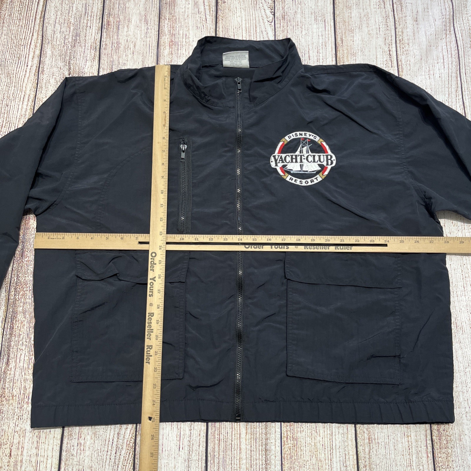 VINTAGE Disney Jacket Mens XL Yacht Club Resort International Sailing 90s Y2K