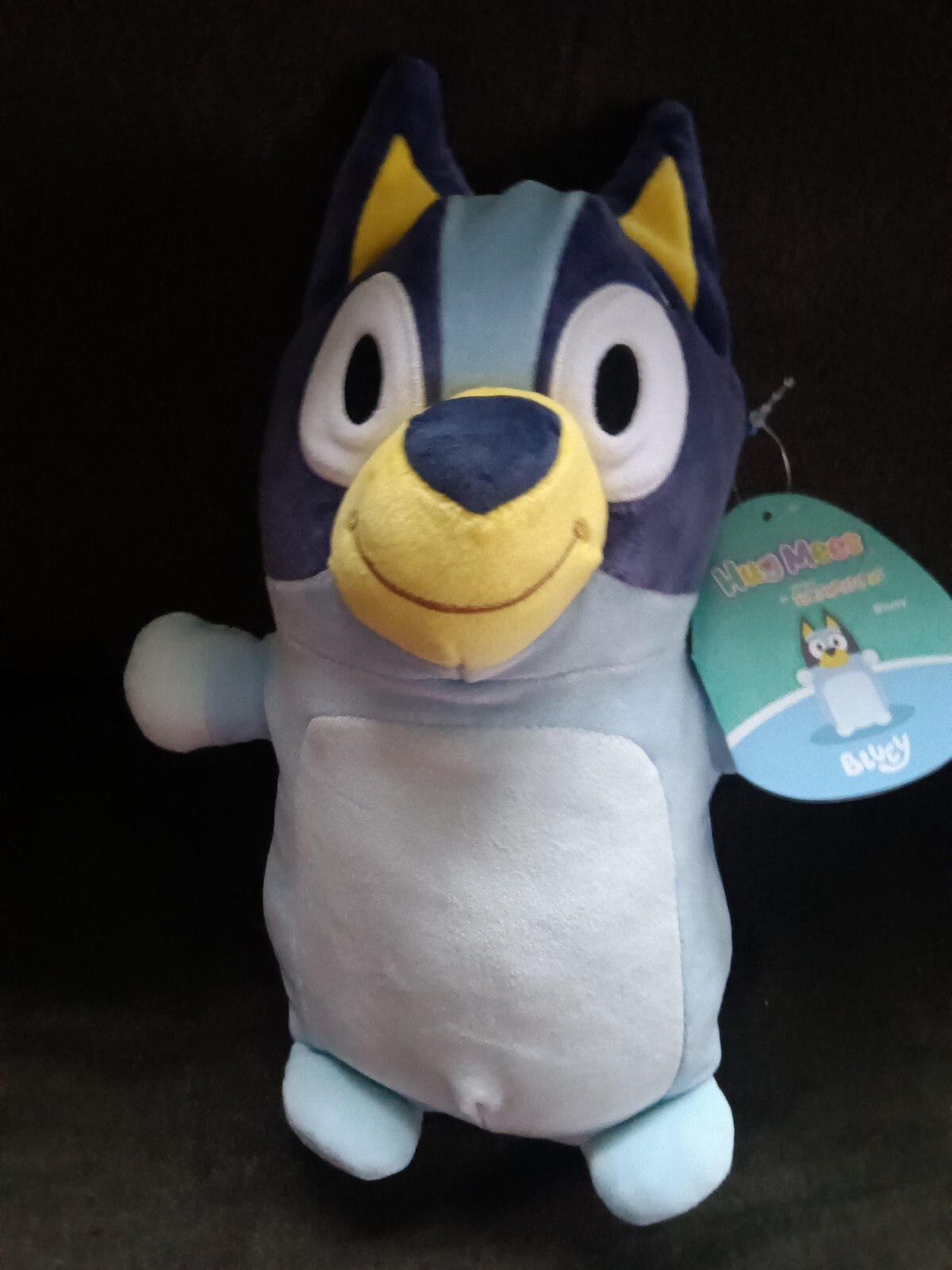 💙🐕 “BLUEY” Set Of Squishmallow + Wooden Jigsaw Puzzle 5 PK.