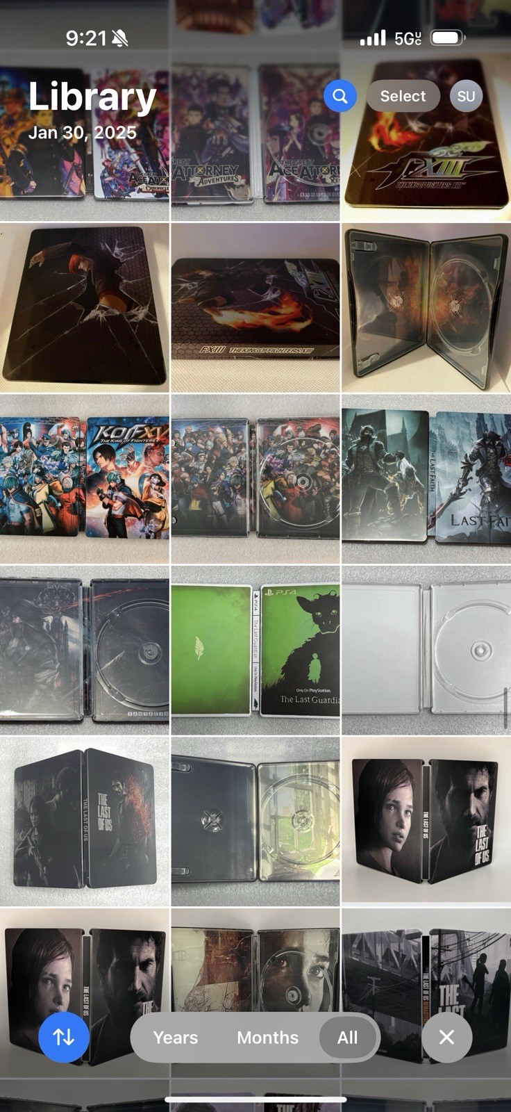 Bundle Of 5 Custom Made Steelbook Cases ( Pick any Of 5 Items) PS4/PS5/Xbox/NS