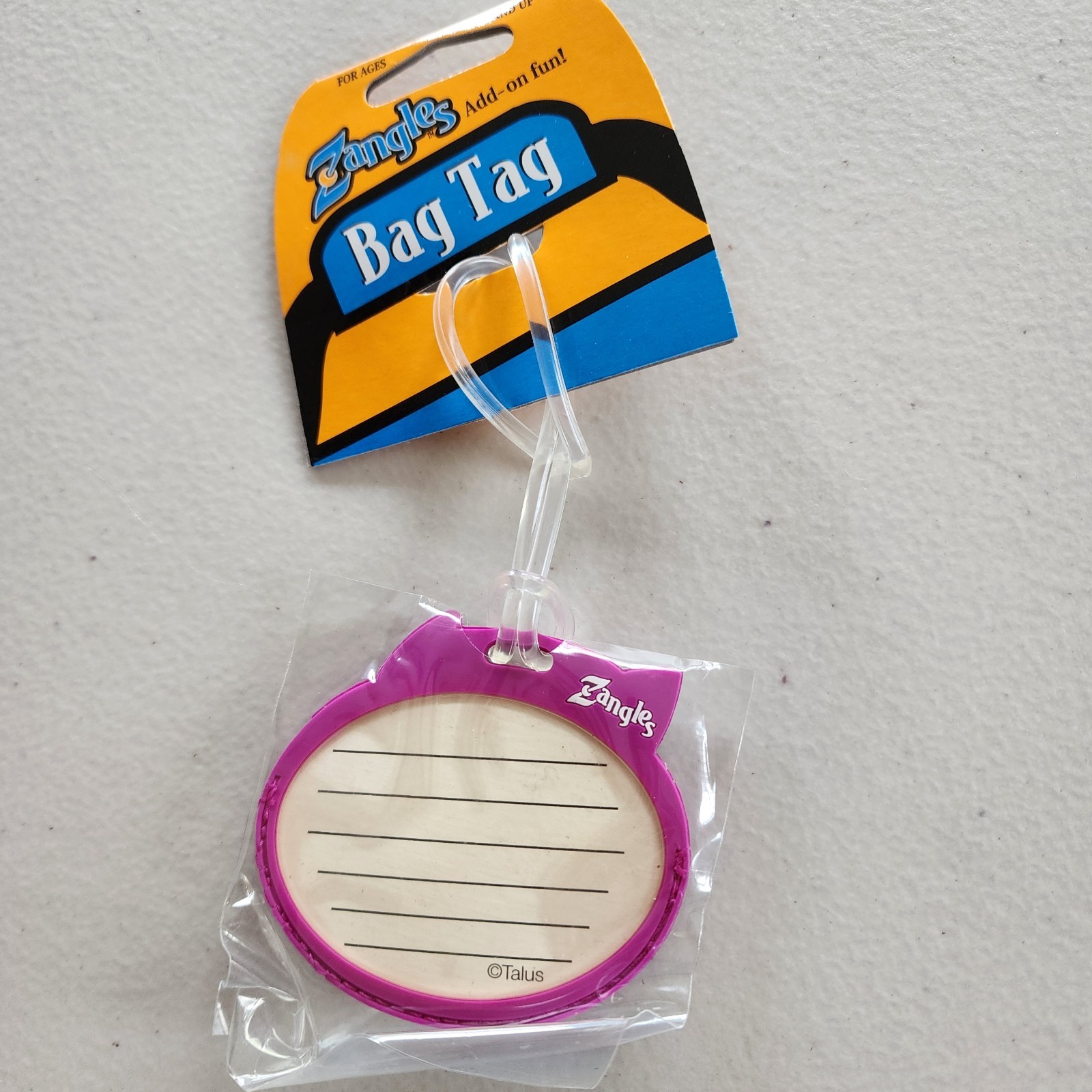 Cute Cat Travel Luggage Suitcase Bag Tag Name Address Card Label Holder Baggage