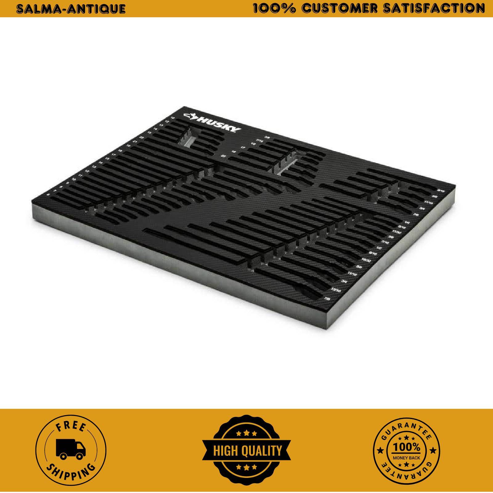 Husky EVA Tray 44-Piece Combination Wrench Set (SAE and MM) TRAY ONLY