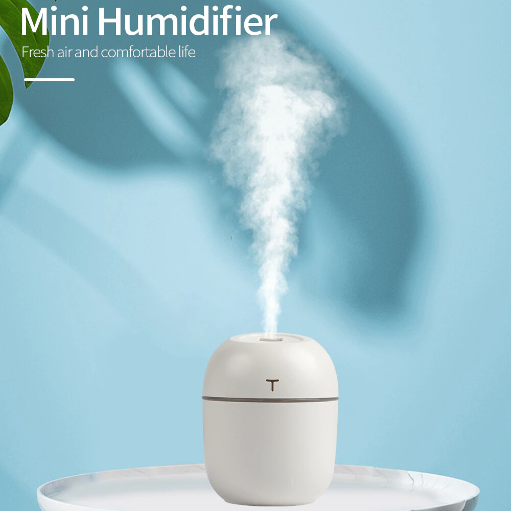 220ml Portable USB LED Mini Car Home Humidifier Aroma Oil Diffuser Mist Purifier