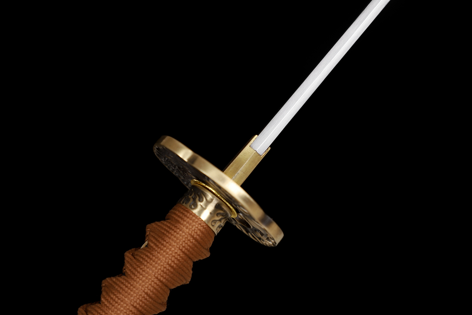 US 20'' Tanto Katana Sword Clay Tempered L6 Steel Blade Rzaor Sharp Battle Ready