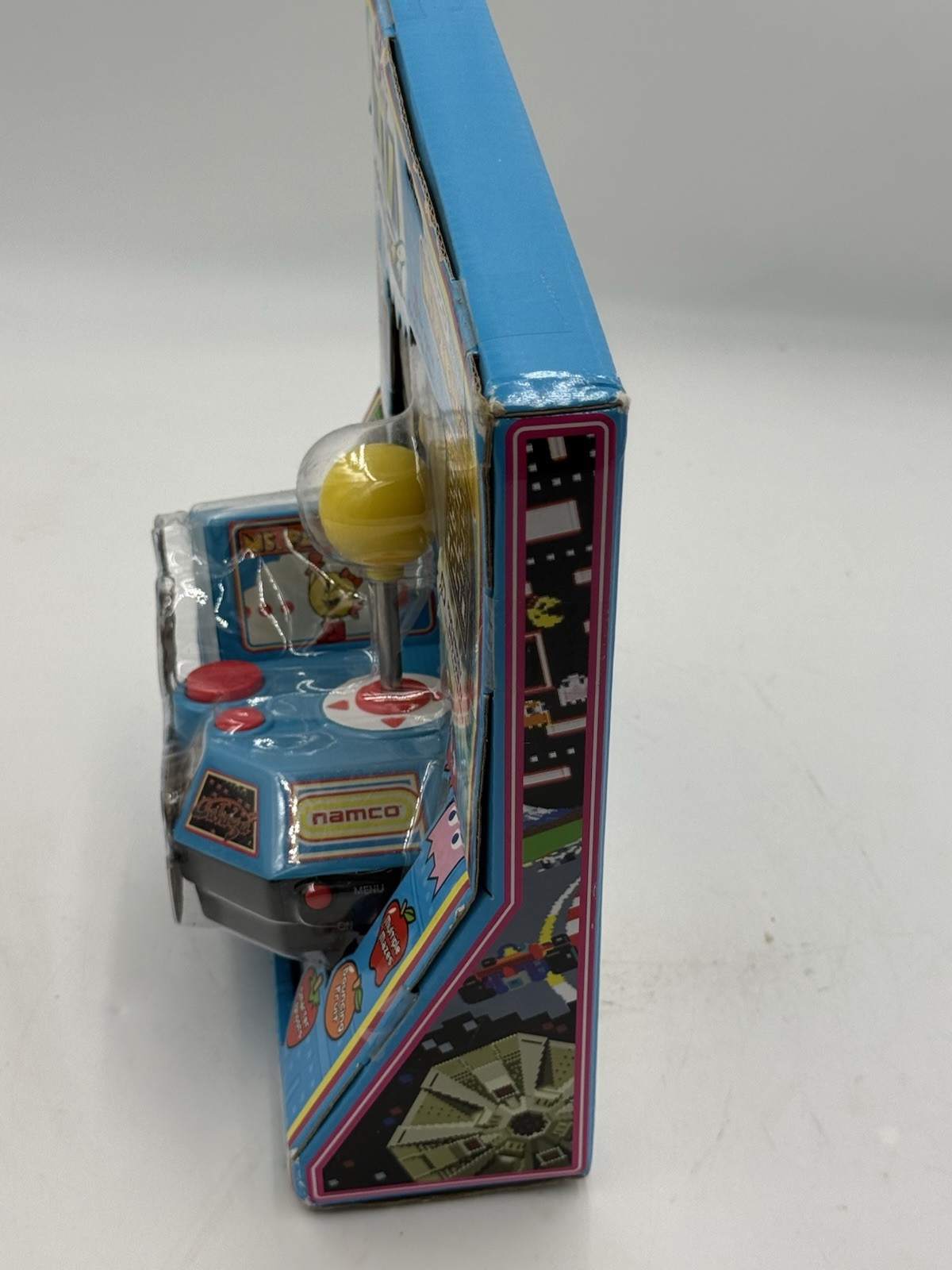 Namco Ms. Pac-Man 5-in-1 TV Plug N Play Arcade Game Joystick (Jakks 2004) SEALED