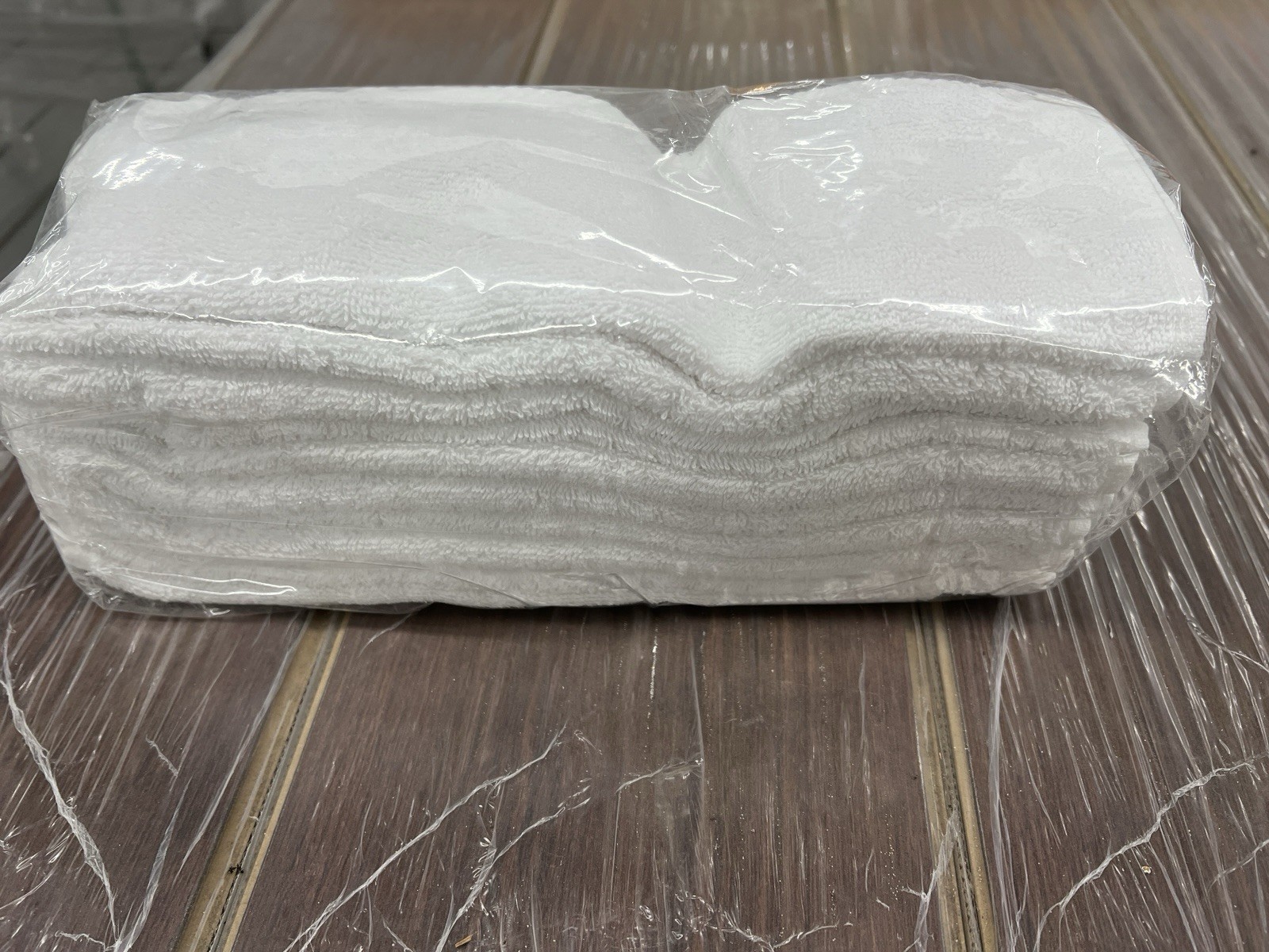 Lot of 12 HI-BLOOM Sobel Westex White Washcloths 100% Cotton 12” x 12” NEW