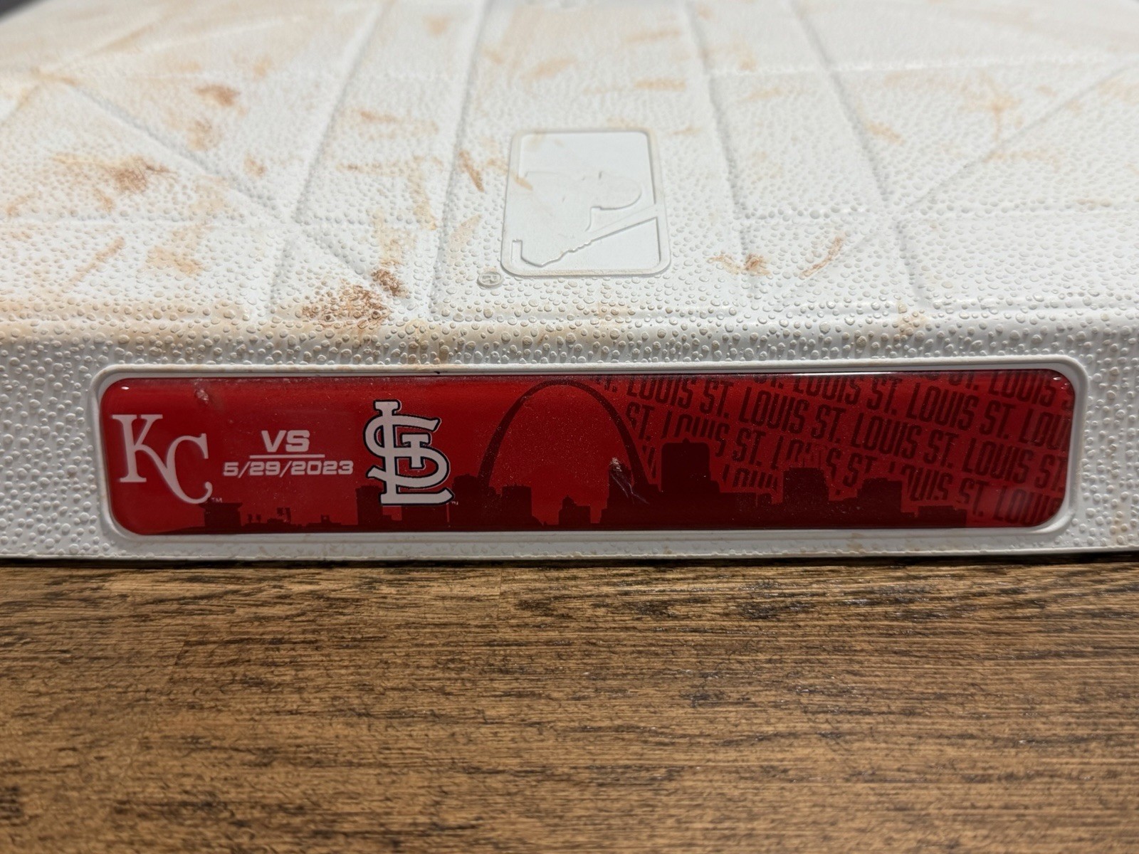 Bobby Witt Jr. Game Used HR Base #30 Career Home Run Kansas City Royals MLB Auth