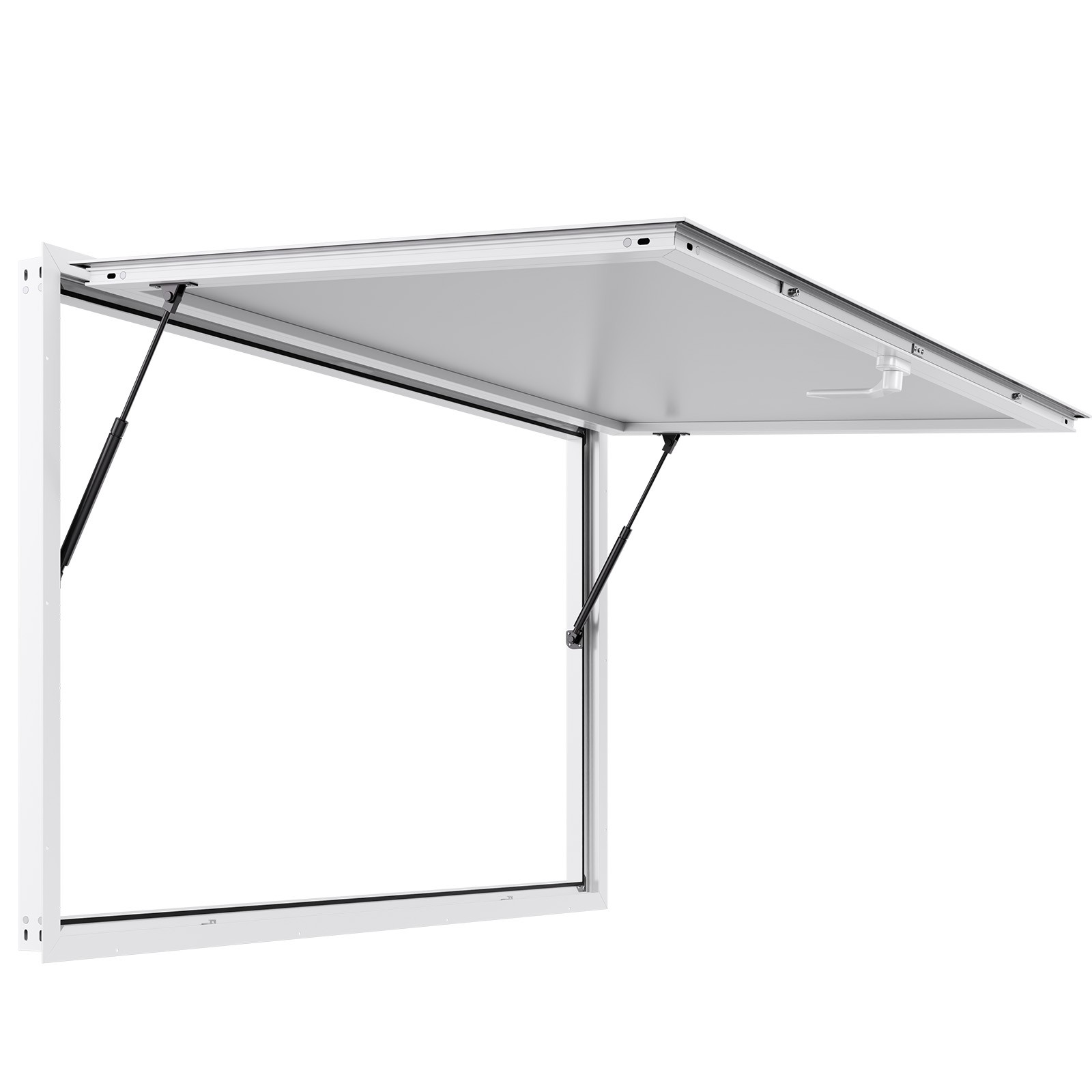 VEVOR 60x36in Concession Stand Serving Window Food Truck Service Awning Aluminum