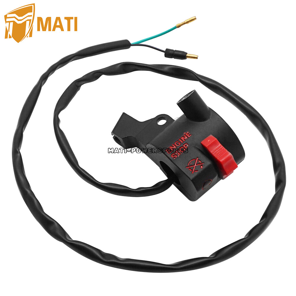 Right Handlebar Kill Start Stop Switch & Brake Lever for Honda CRF50F 2004-2023