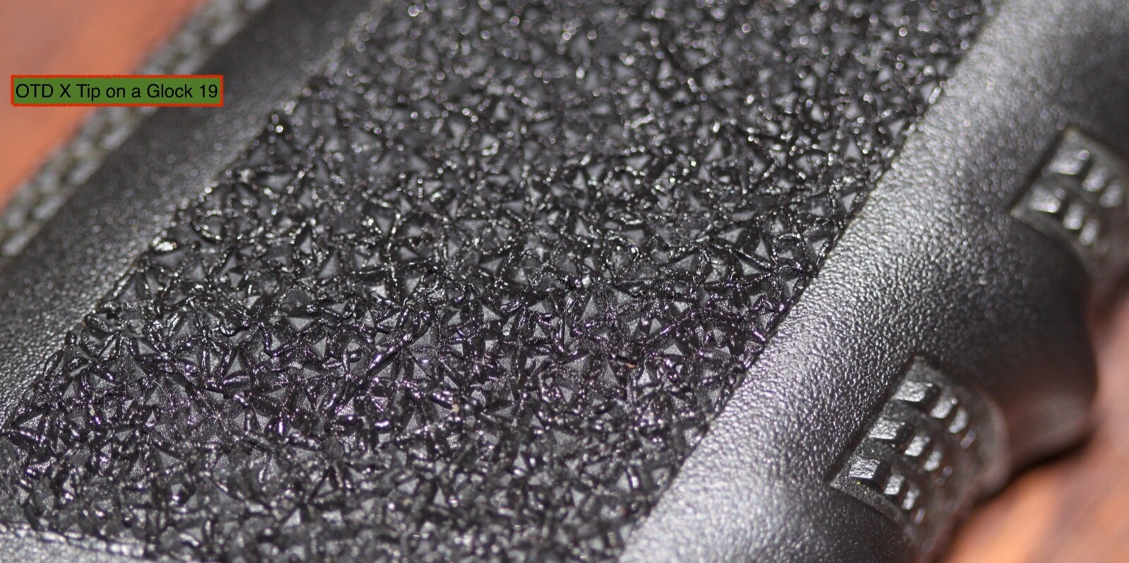 X Tip, Get a Grip on your frame! USA Made Stipple Tip