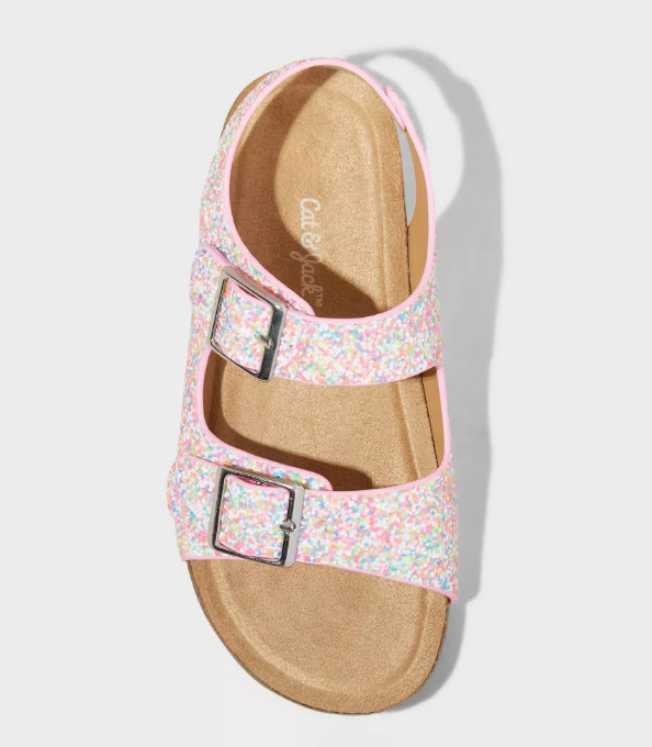 Toddler Reagan Footbed Sandals Multicolor - Cat & Jack - CHOOSE SIZE