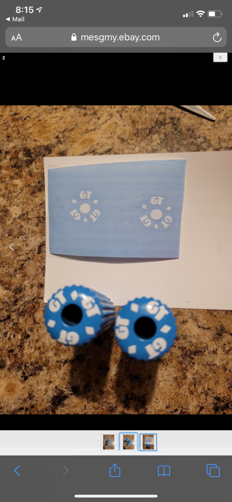 Gt performer 26t freestyle axle peg decal old school bmx *New*