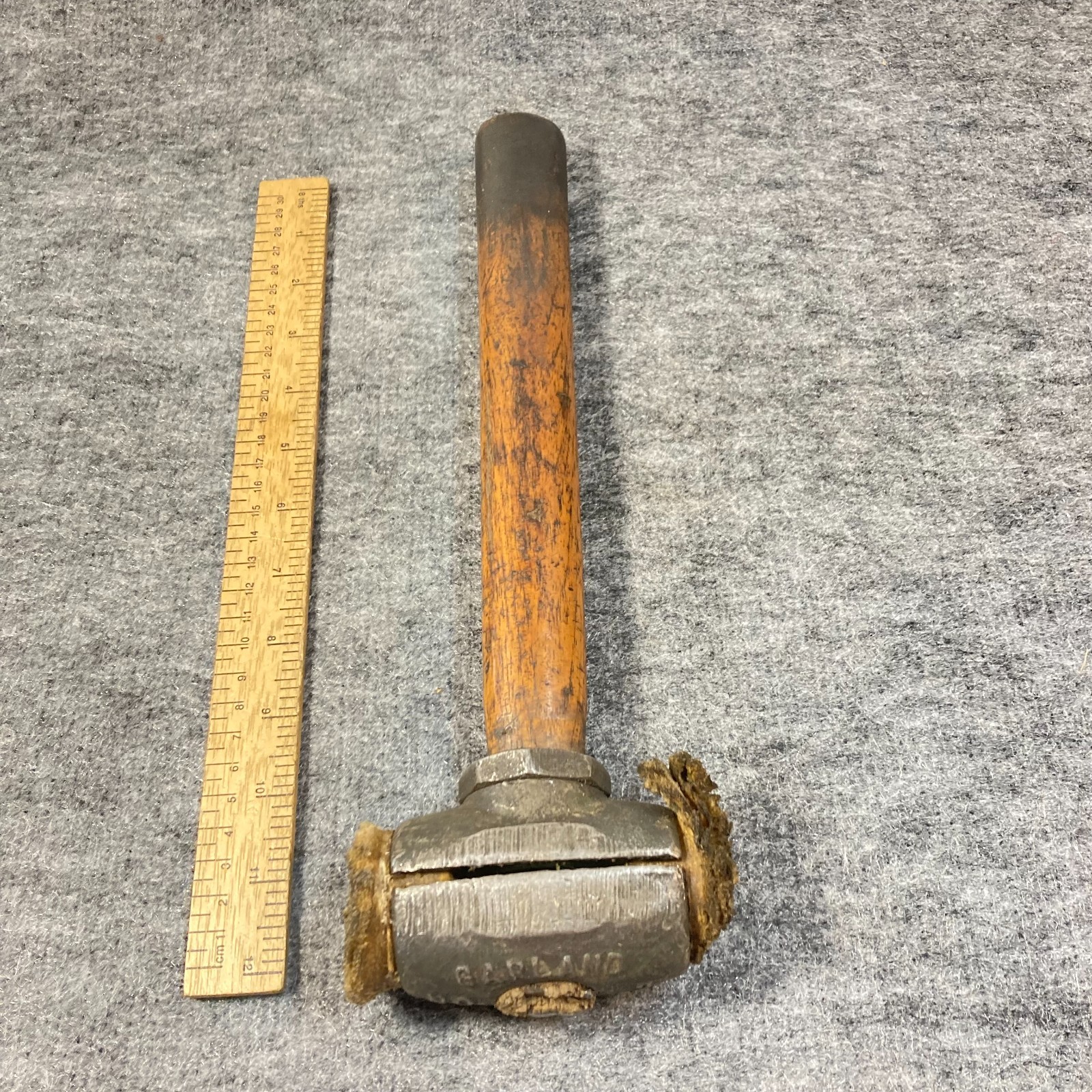 Garland Hammer #2 Rawhide Face 13" Wood Handle 2lb. 3oz. TW USA