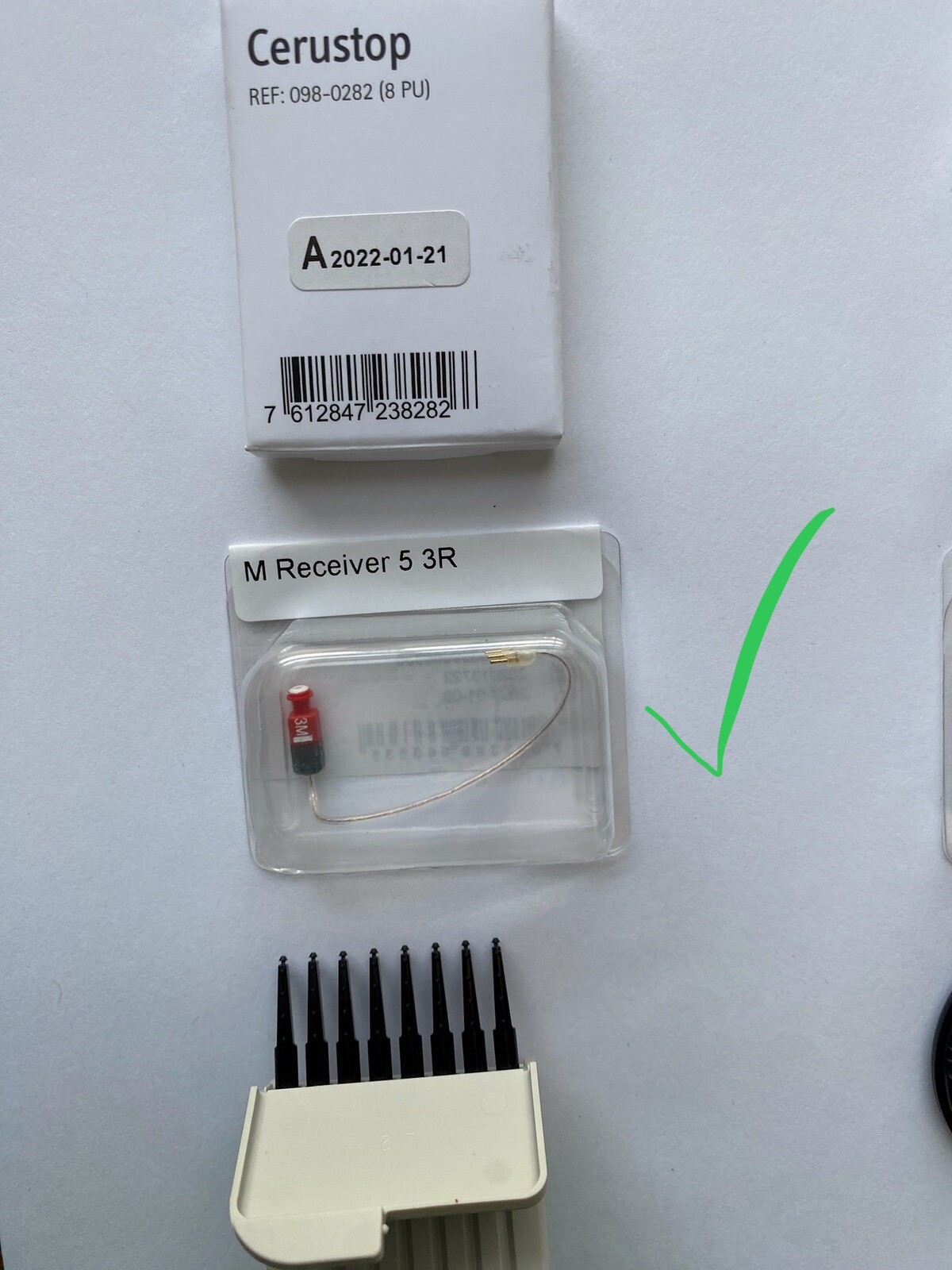 5.0 Phonak Lumity Marvel Paradise / Unitron Moxi Blu Vivante Receiver Wire NEW