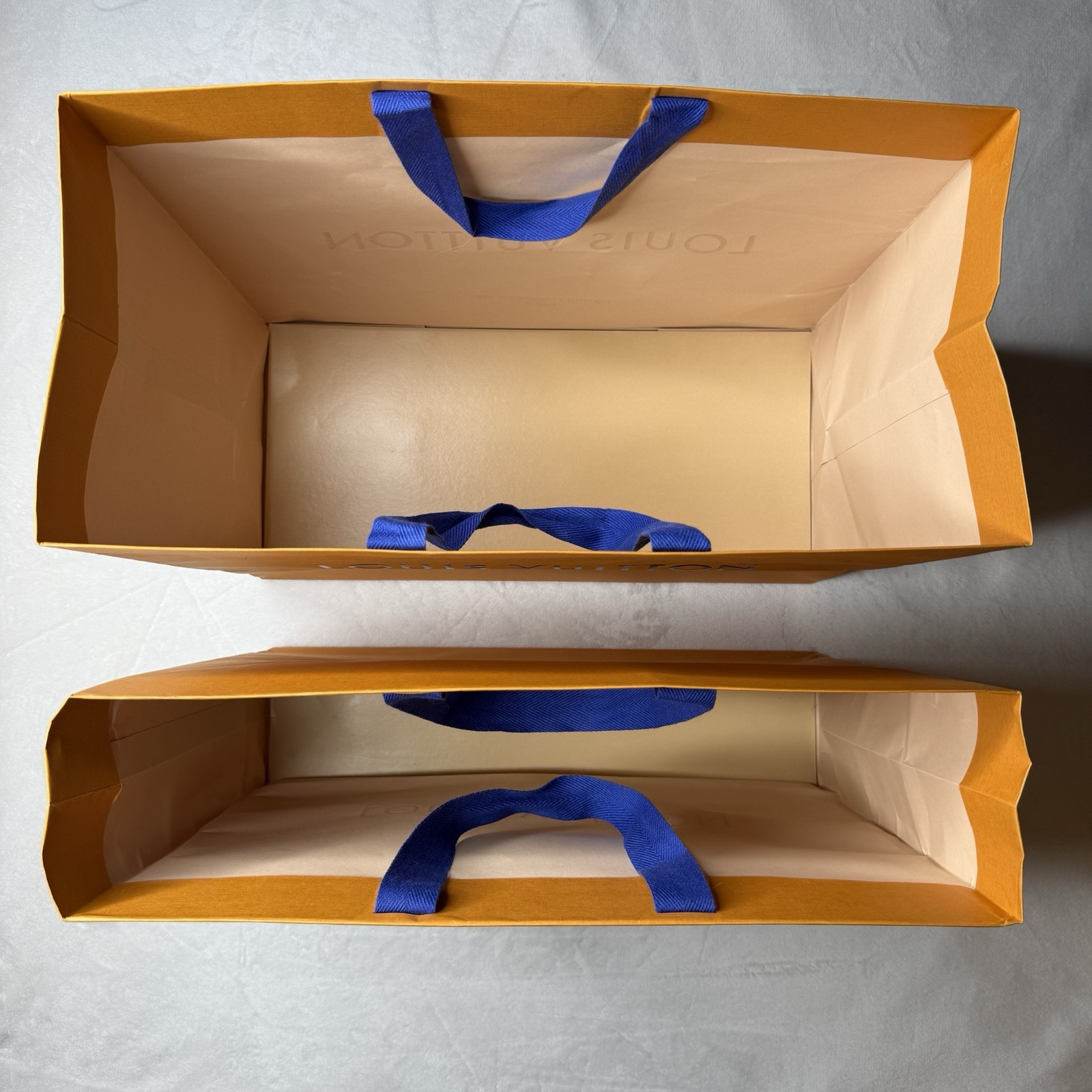 Authentic Louis Vuitton Empty Boxes 18.5”x14”x3 Gift Box & Shoe Box With Bags