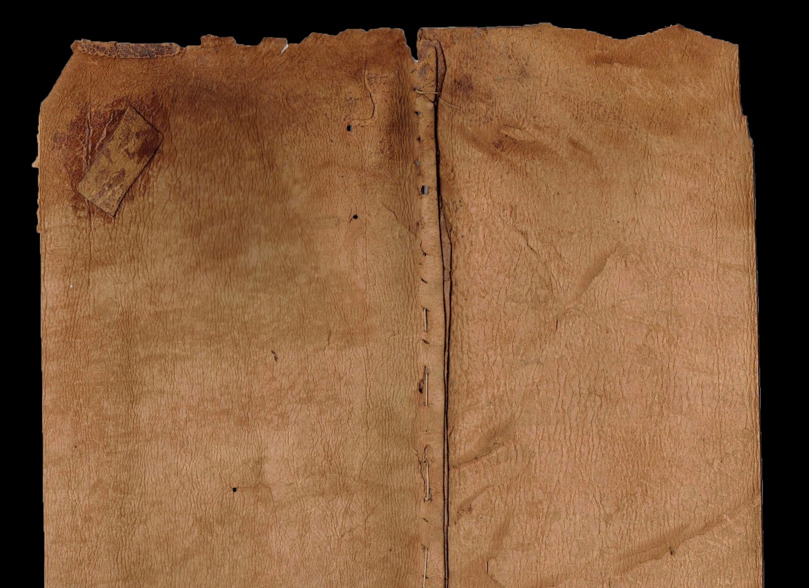 TORAH BIBLE VELLUM MANUSCRIPT FRAGMENT/LEAF 400 YRS YEMEN "The binding of Isaac"