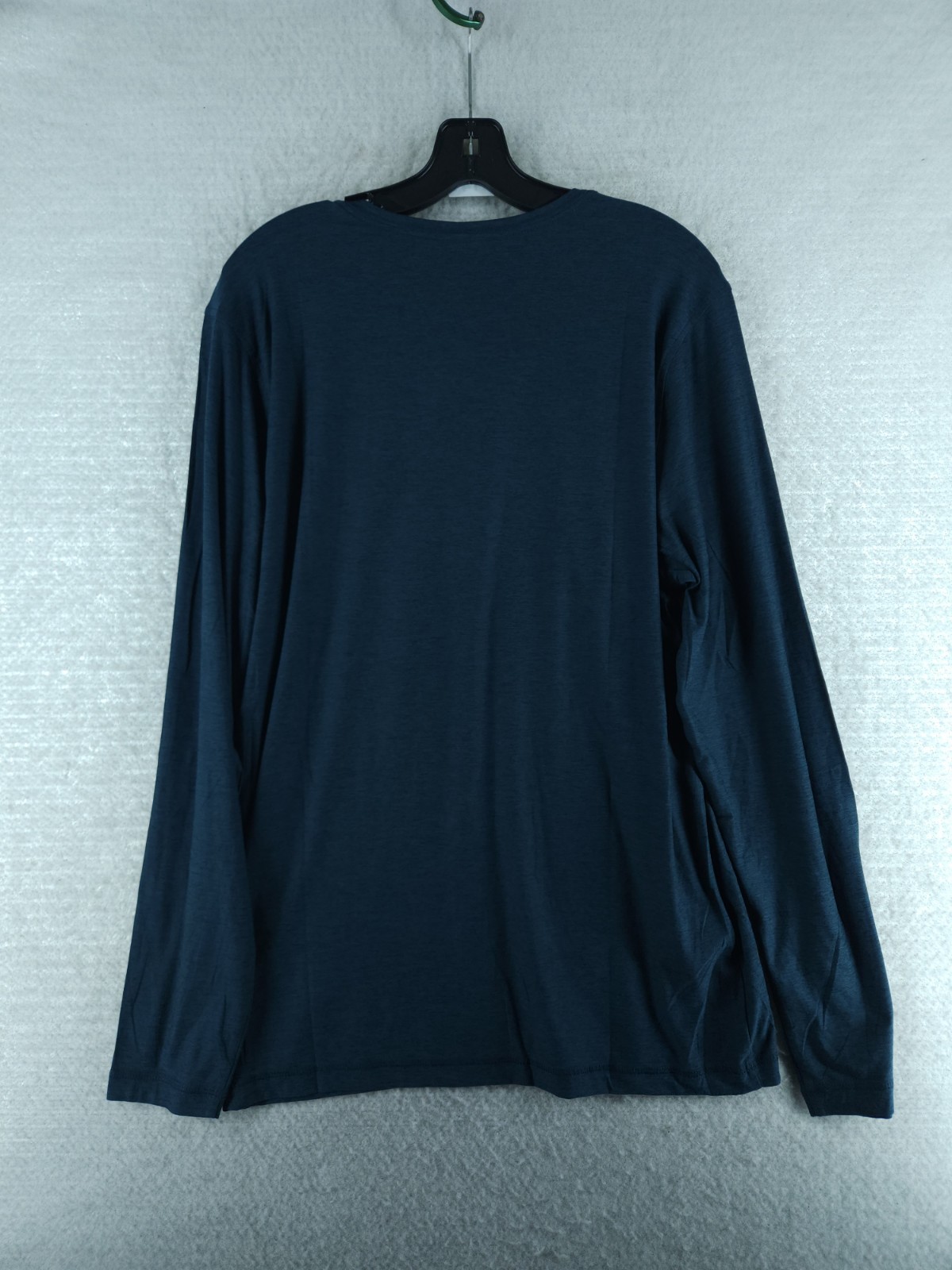 Vuori Long Sleeve Strato Tech Tee - Navy Heather New Size Large