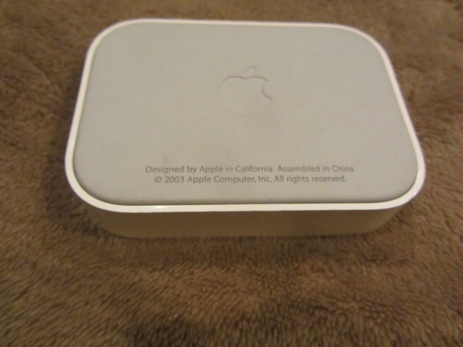 Original Apple iPod iPhone 2003 Charging Dock/Stand & USB cable