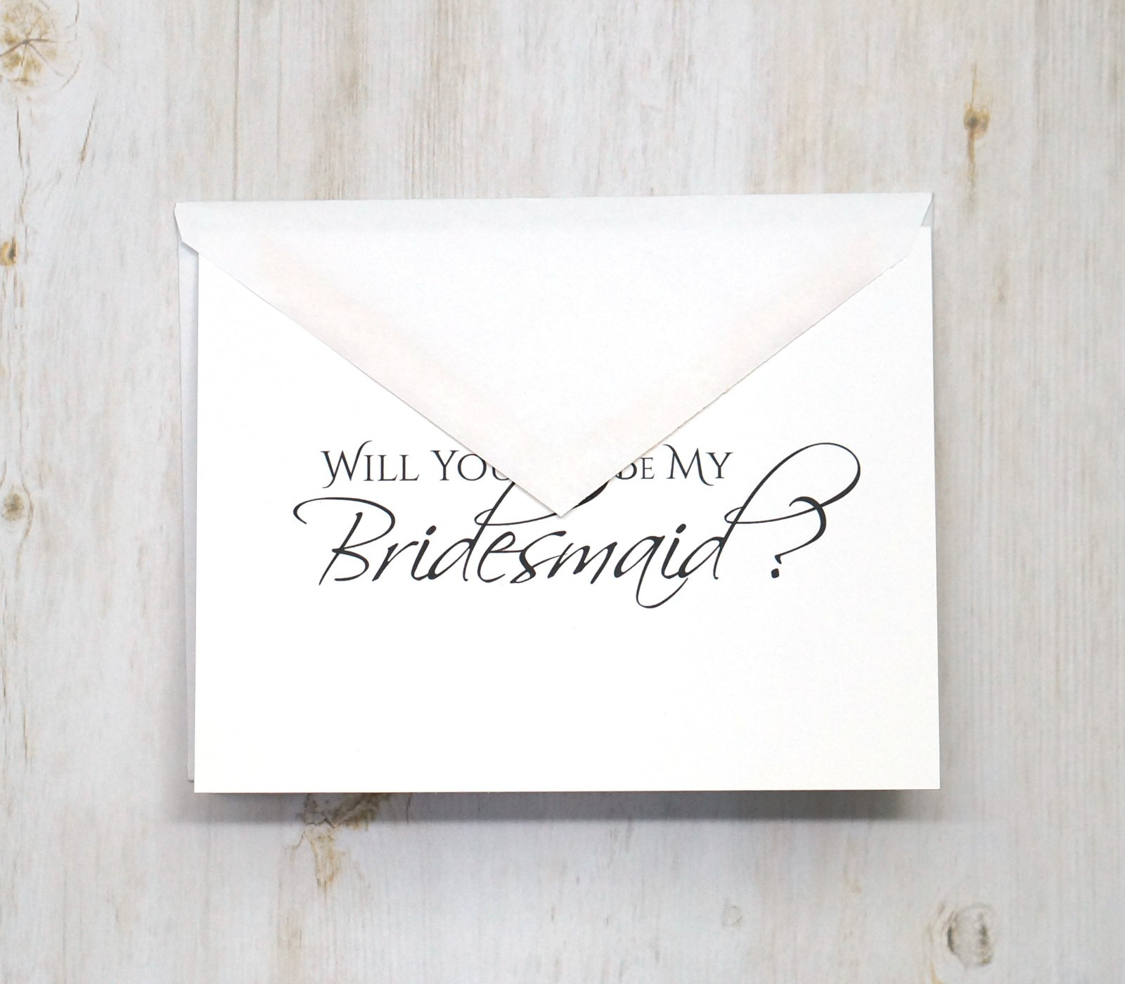 Will You Be My Bridesmaid Cards SET OF 8 Proposal Card Wedding Party Ask Script