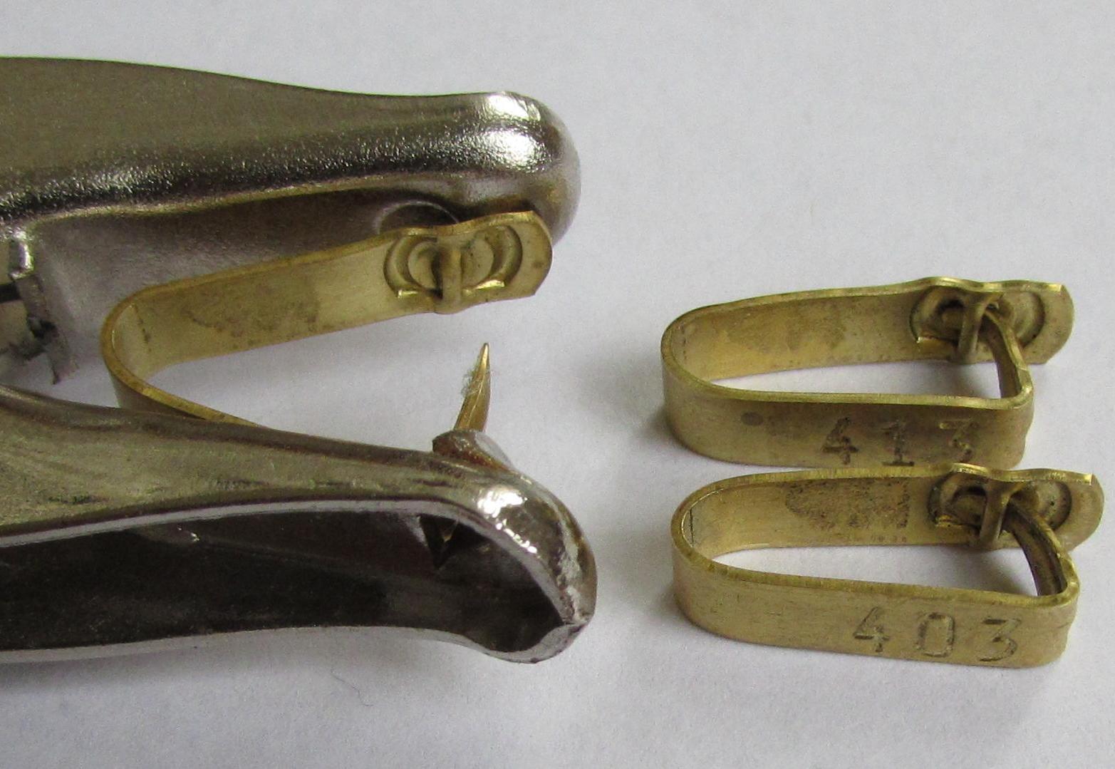 JIFFY WING BAND PLIERS ***American Made!*** Tags for Poultry Ducks Chicken Birds