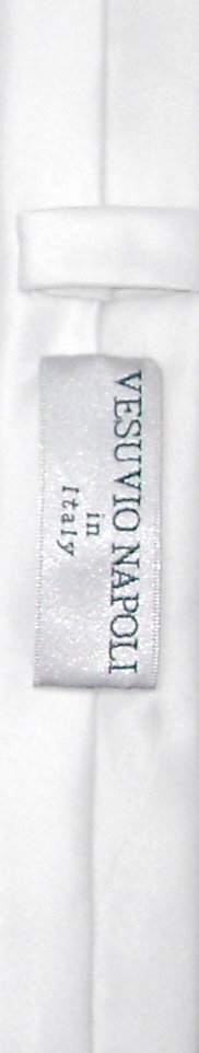 Vesuvio Napoli Extra Skinny Men's Necktie, 1.5 Inch Solid