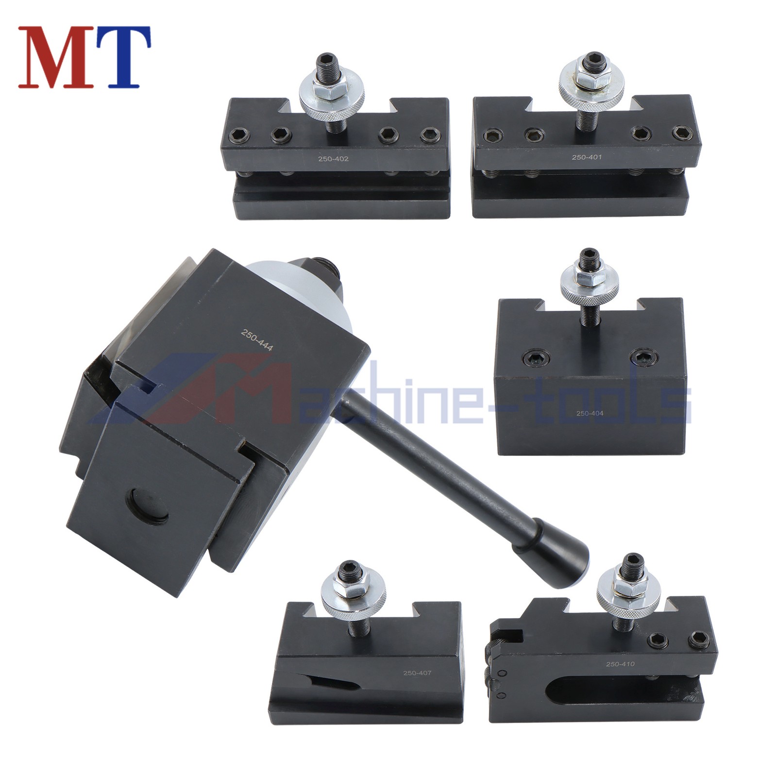 Quick Change Tool Post CA 250-444 Wedge Design Fits 14-20 Inch Lathe Swing