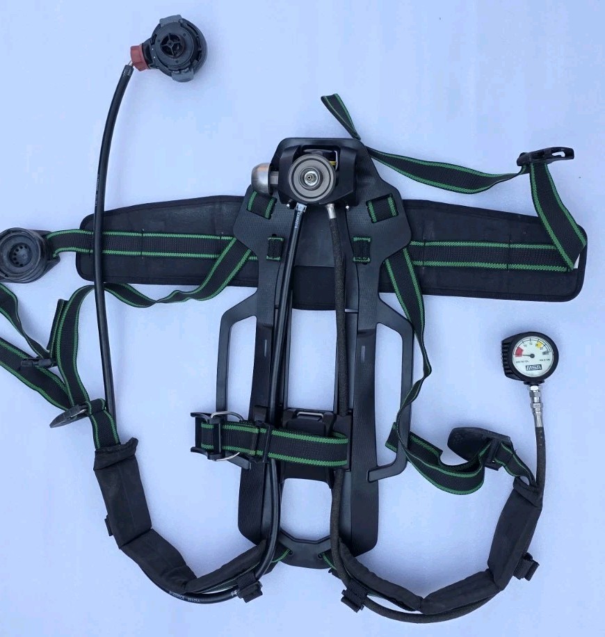 MSA G1 SCBA SET WITH HARNESS WITH FULL FACE MASK FOR MSA MAKE USA