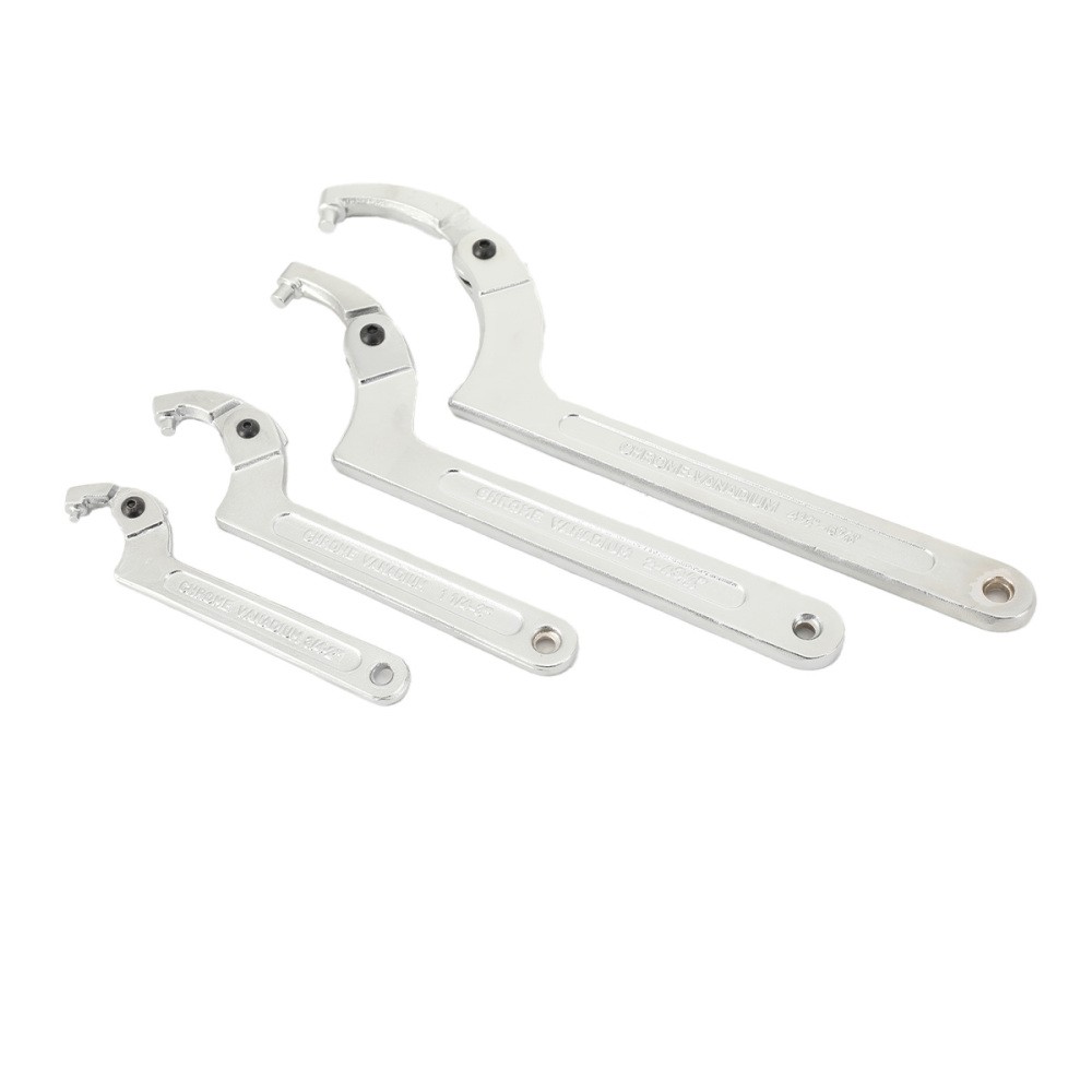 Adjustable Spanner Hook Wrench for Hydraulic Ram Cylinder Mechanical Machine