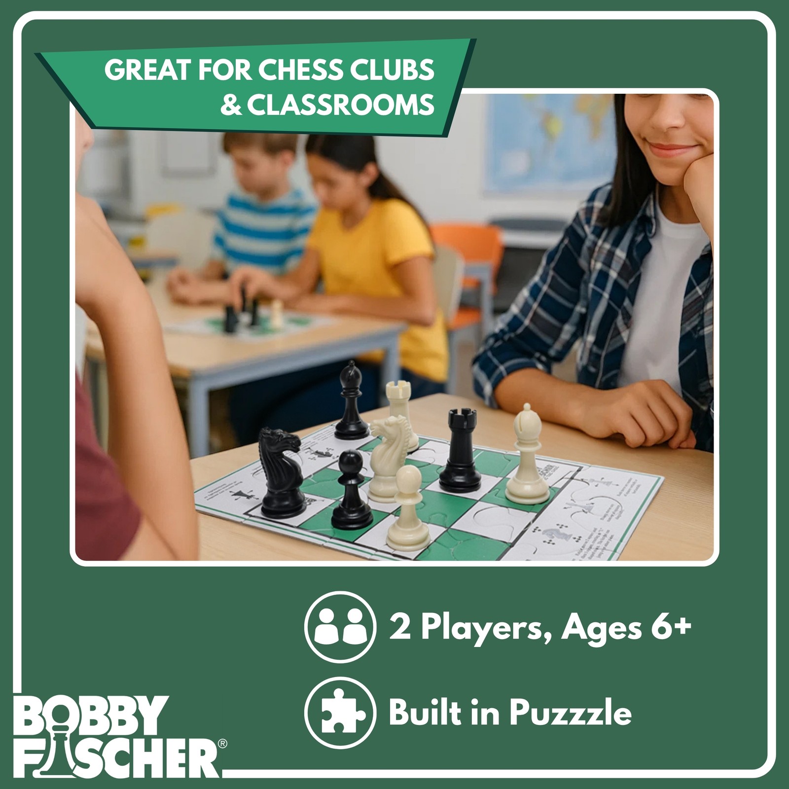 Bobby Fischer Tic Tac Chec Game