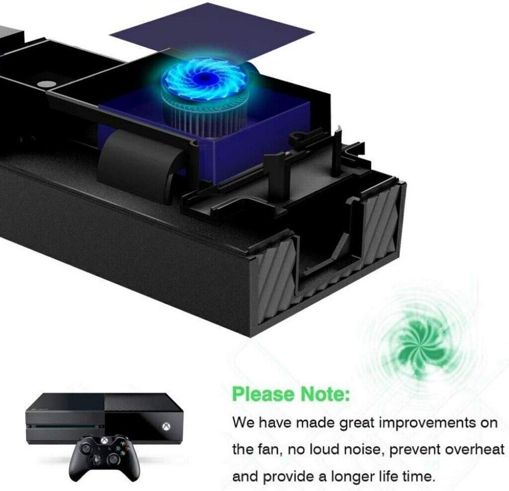 New Power Supply PSU Brick w/ Cord For Xbox One Console AC Adapter 100-240V