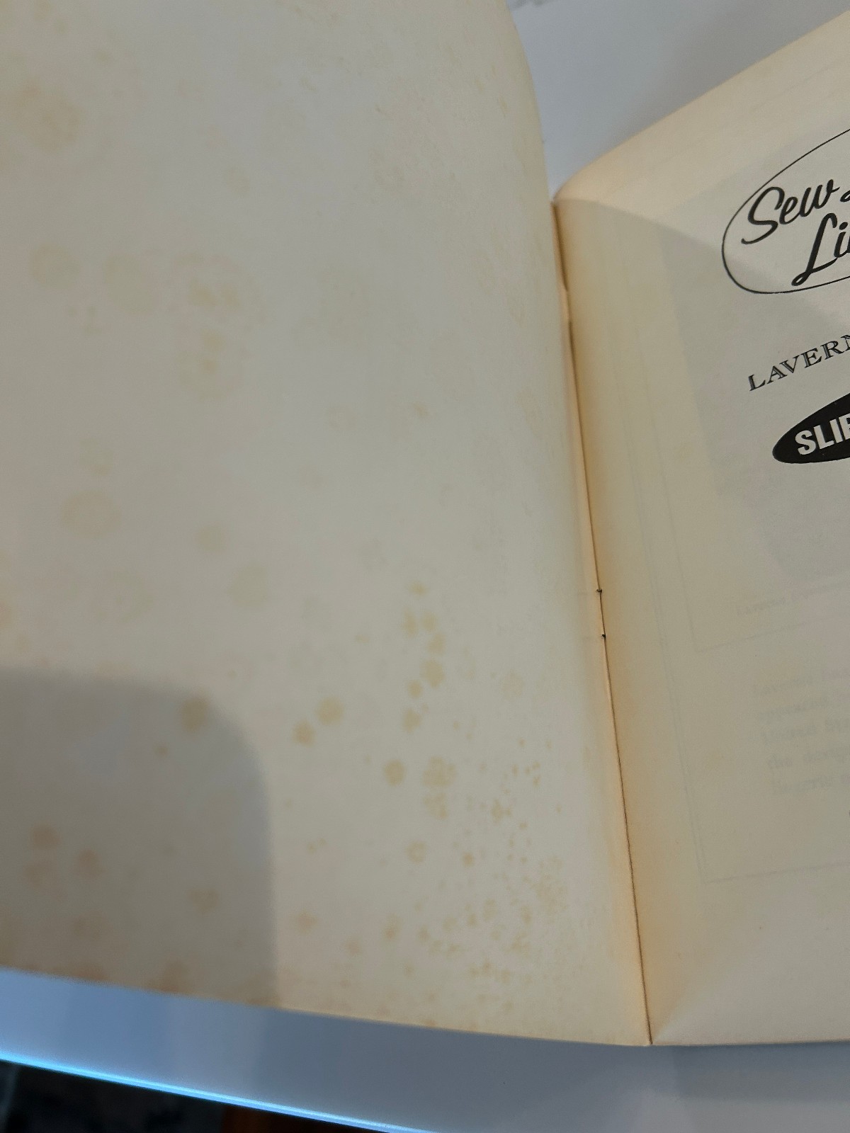 Vintage 1971 Sew Lovely Lingerie Sewing Techniques Books by Laverne Devereaux