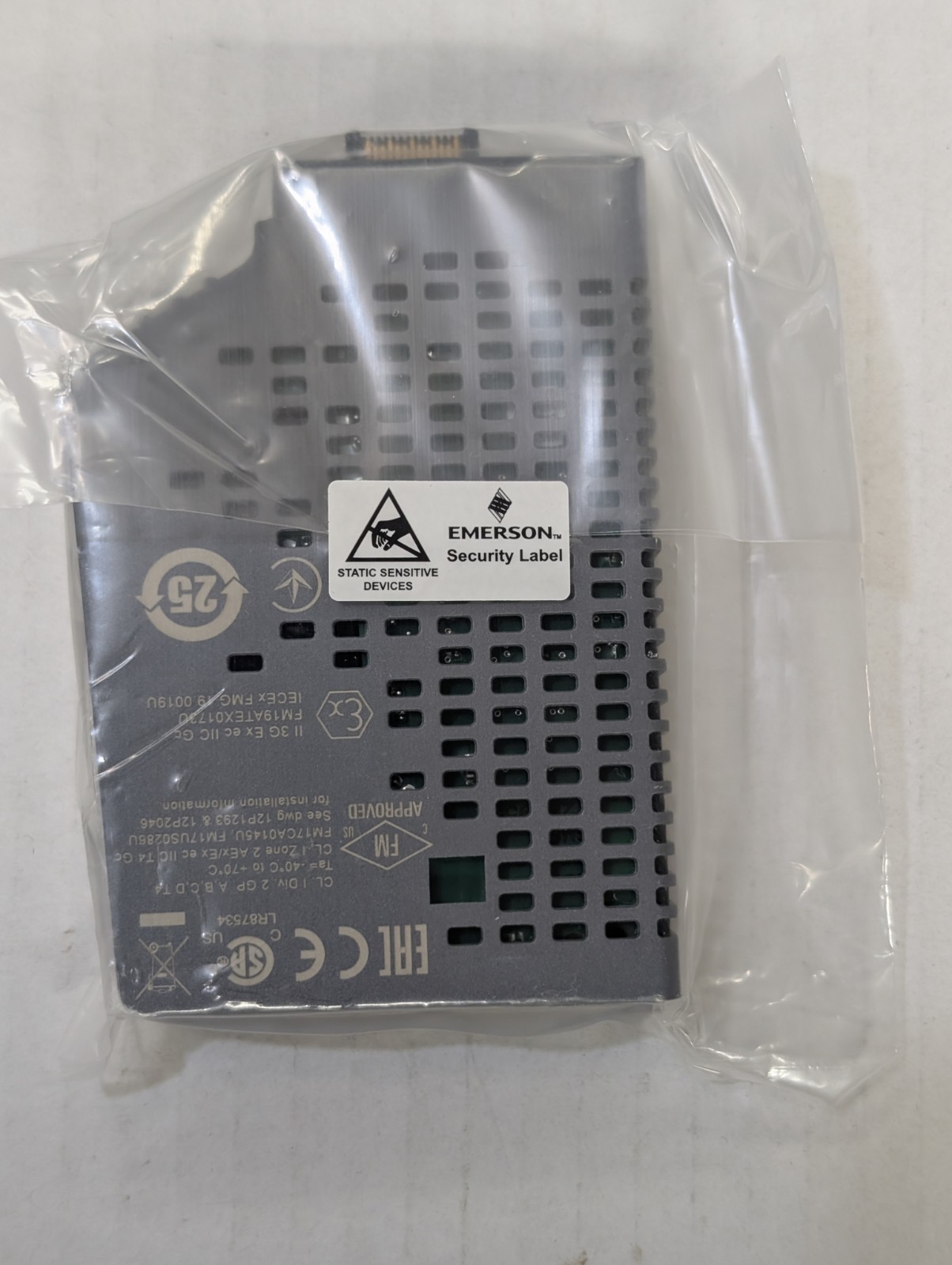 Emerson DeltaV KL1605X1-BA1 PK Ethernet Port IO Switch Module 12P8952X022 REV B