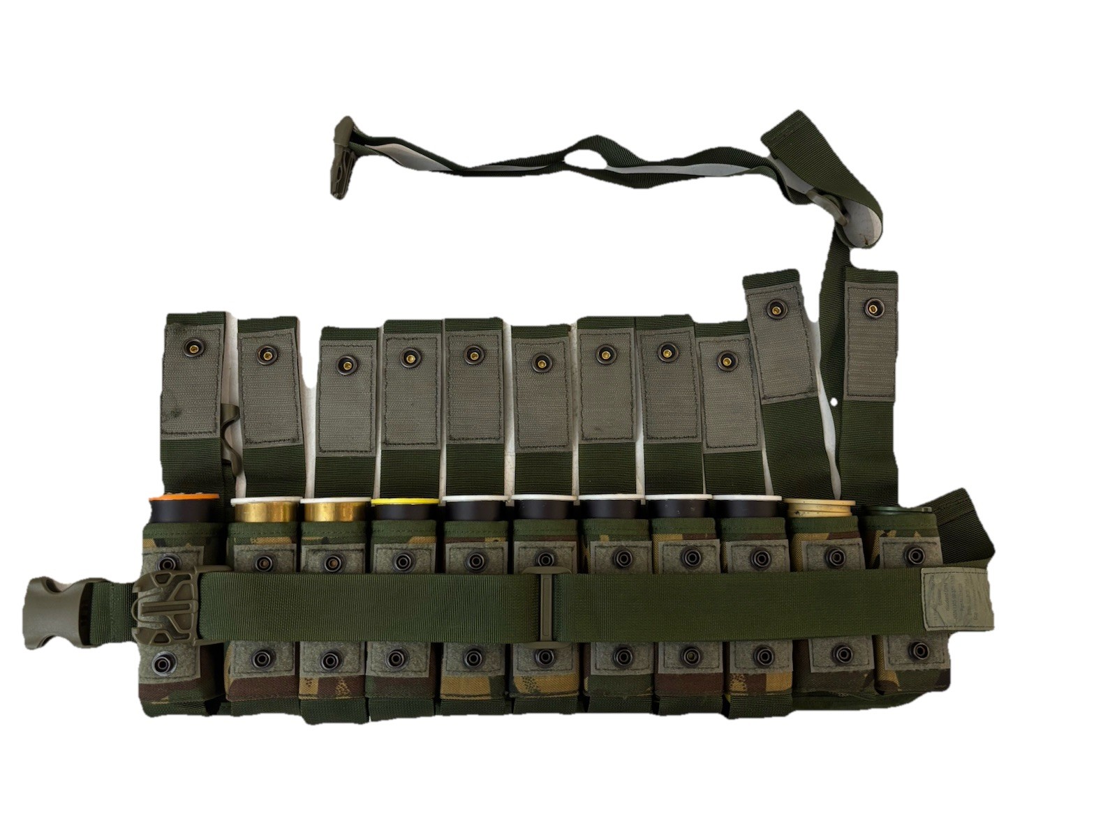 40mm/37mm 11 Round Bandolier British DPM New In Wrap With NSN