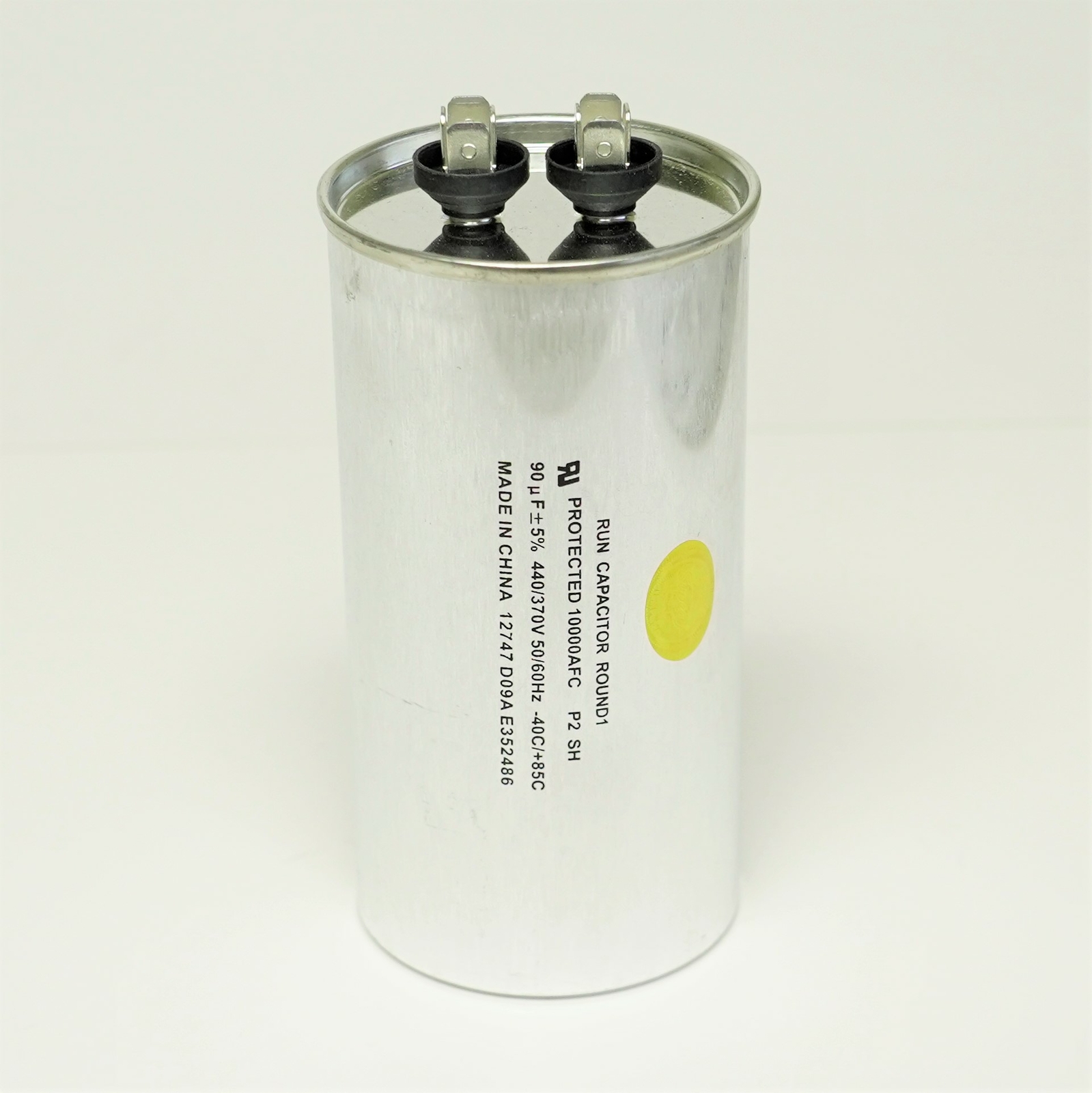 Supco CR90X440R HVAC Motor Round Run Capacitor 90 MFD 440 Volts