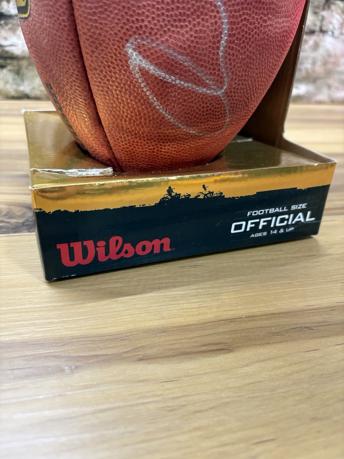 Andrew Luck Indianapolis Colts Signed “The Duke” Football