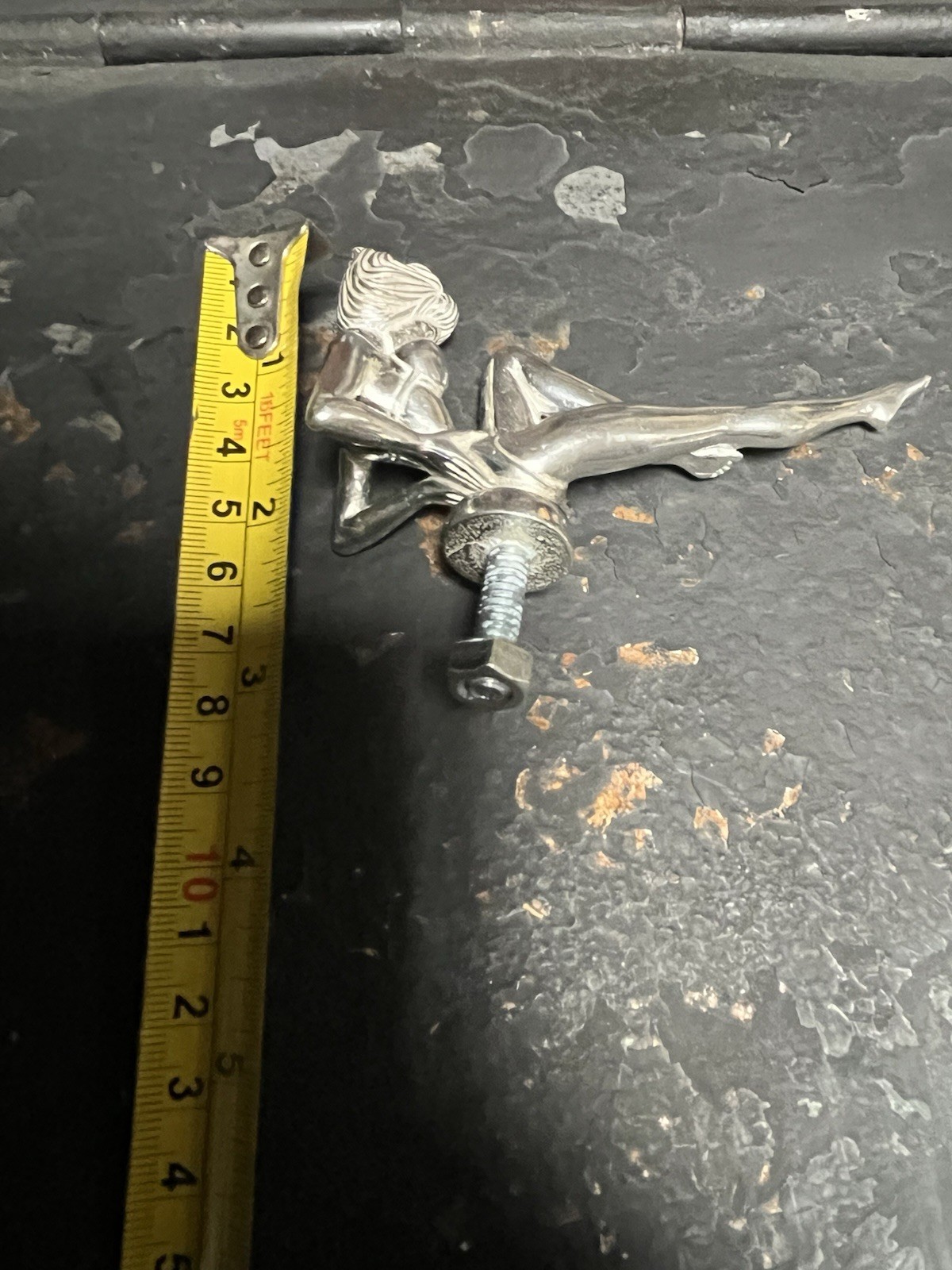 rare sexy Girl Stripper Great For ratrod car hood ornament ￼ motorcycle fender