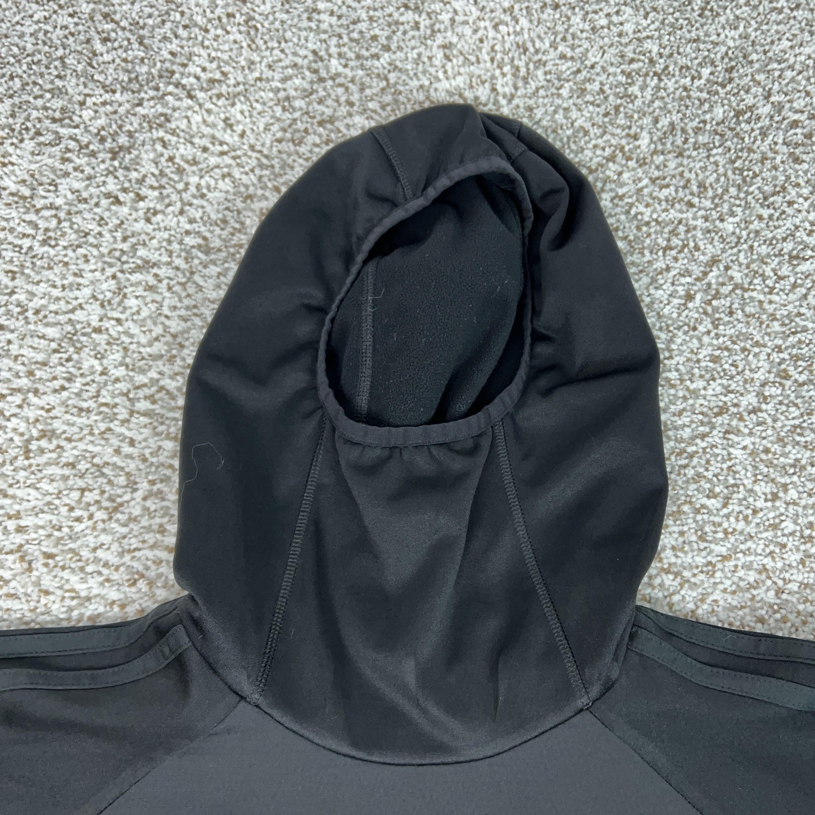 Minnesota United FC Sweatshirt Mens Small Black MLS Soccer Adidas Hooded Top