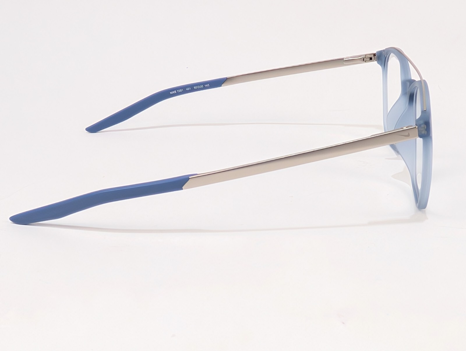 Nike Eyeglasses Frames 7281 401 Matte Ocean Fog 50-20-145 Aviator Full Frame